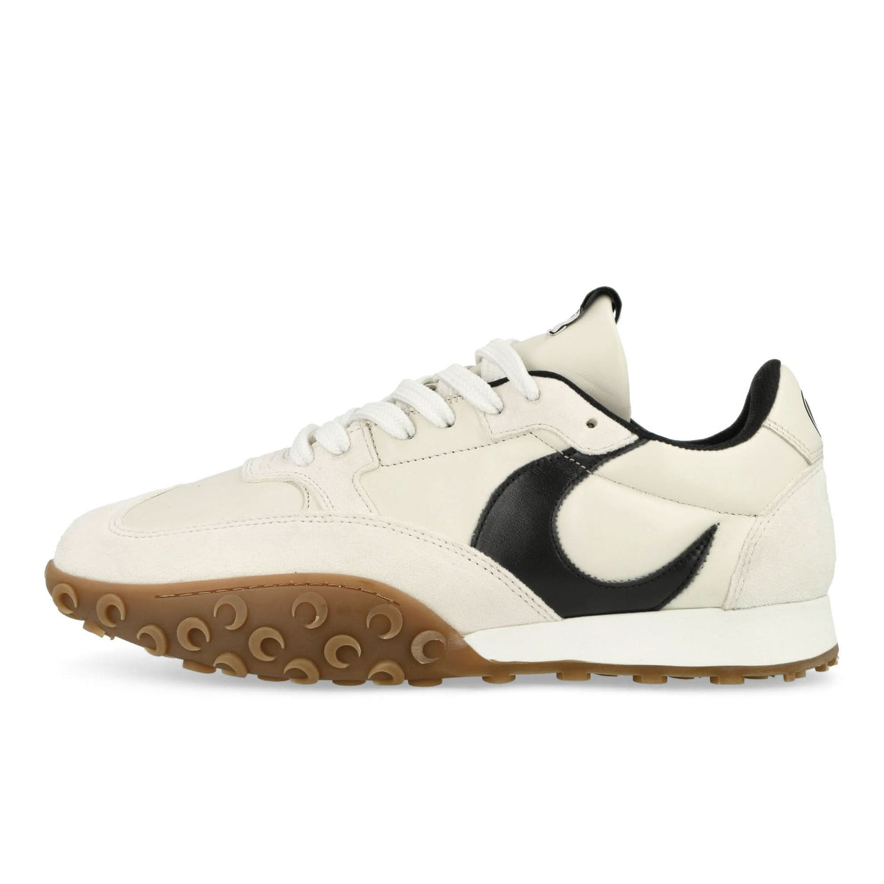Marine Serre Metal Free Leather MS Rise Beige Sneaker Detail view 1 | Gate