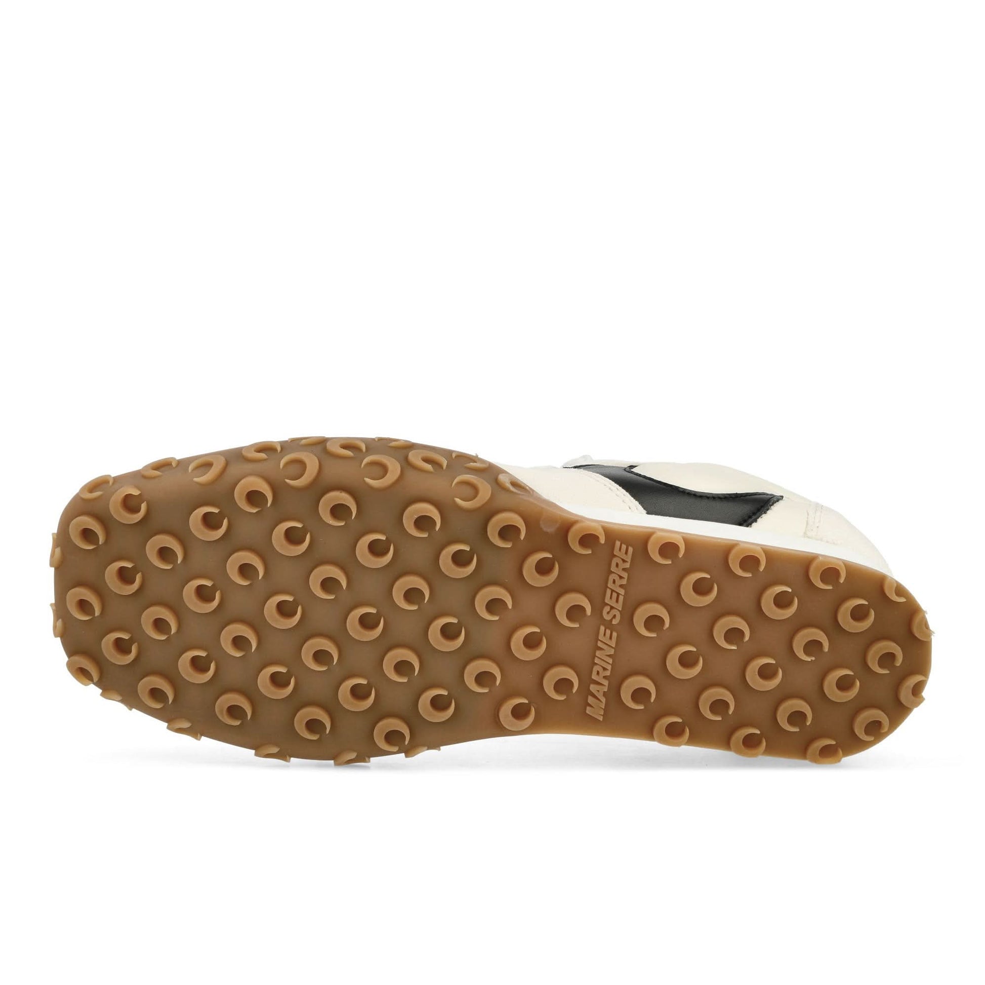 Marine Serre Metal Free Leather MS Rise Beige Sneaker Detail view 6 | Gate