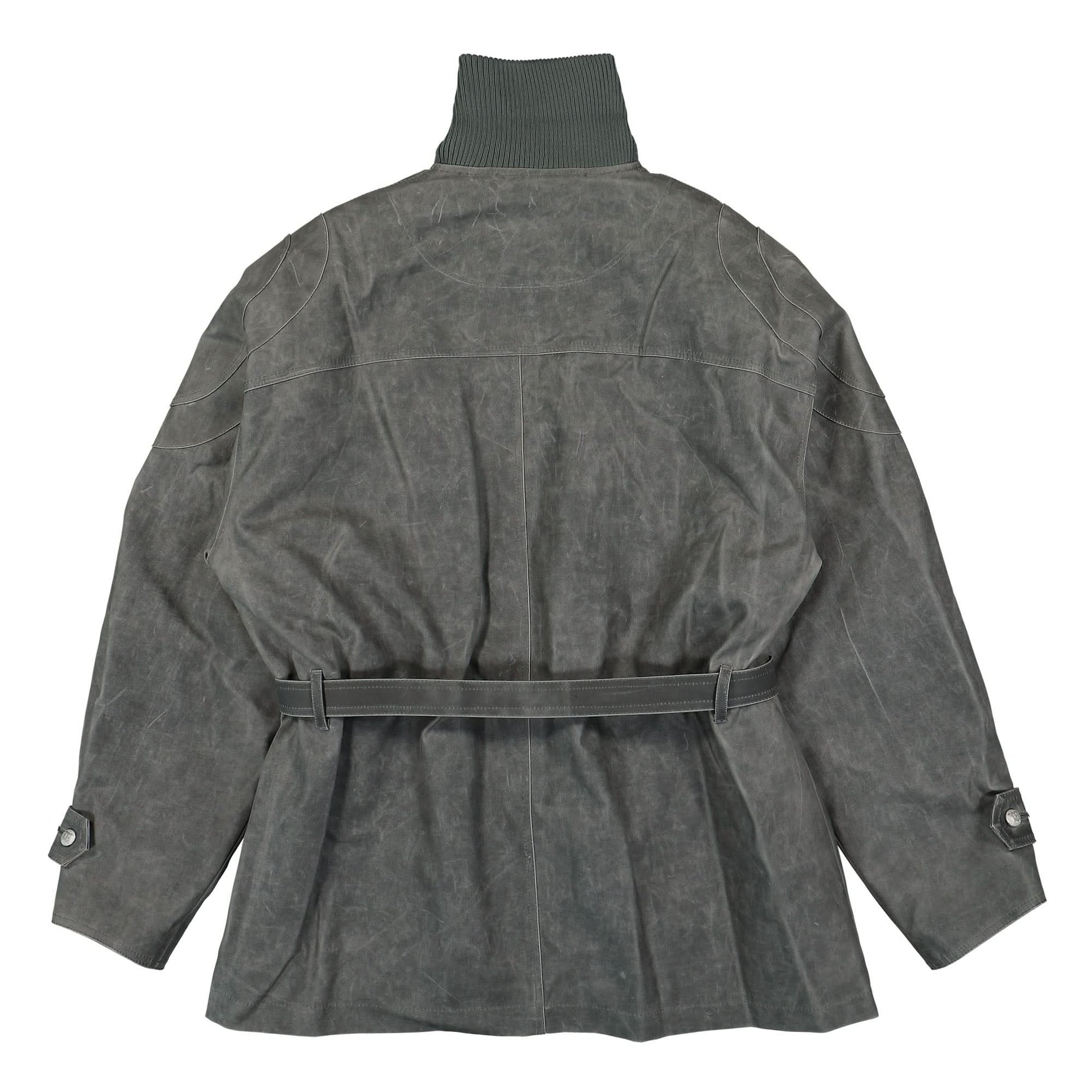 MISBHV Blade Runner Shark Skin Parka Grey Detail view 2 | Gate