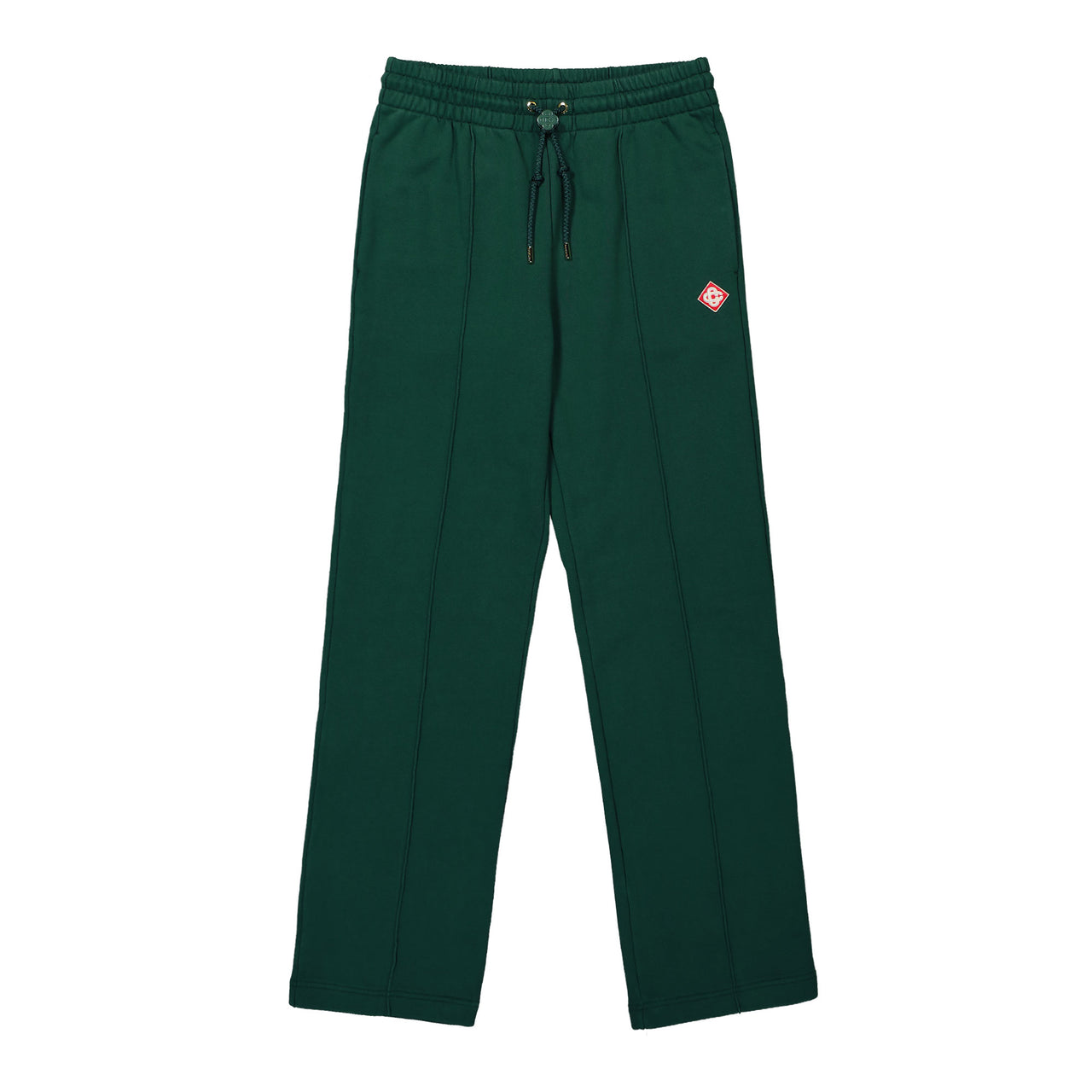 Casablanca Diamond Logo Patch Open Hem Jogger Green Detail view 1 | Gate