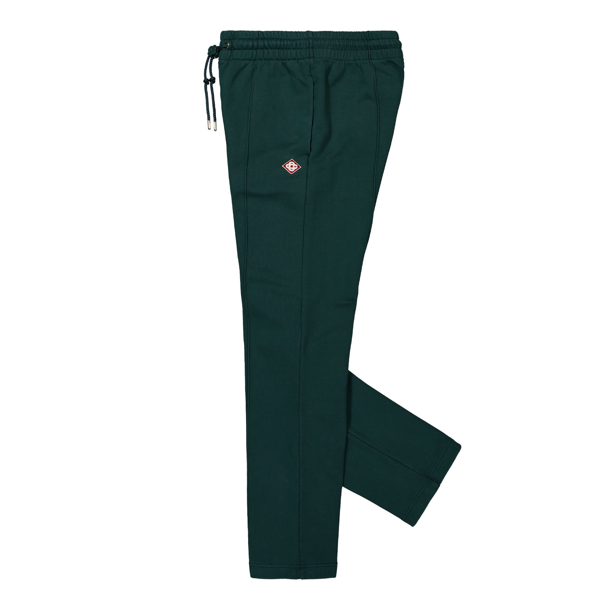 Casablanca Diamond Logo Patch Open Hem Jogger Green Detail view 3 | Gate
