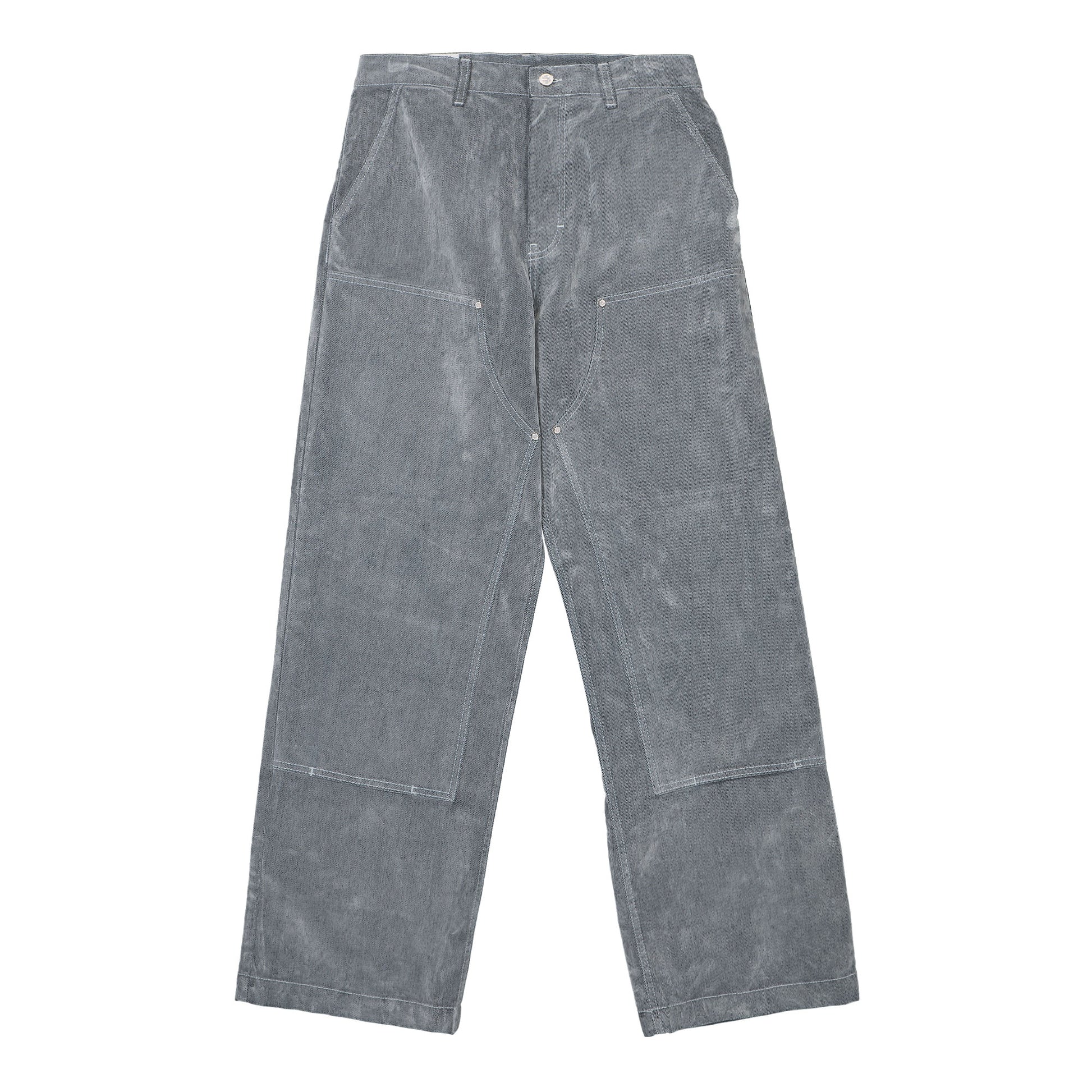 Casablanca Peach Texture Jeans Grey Detail view 1 | Gate