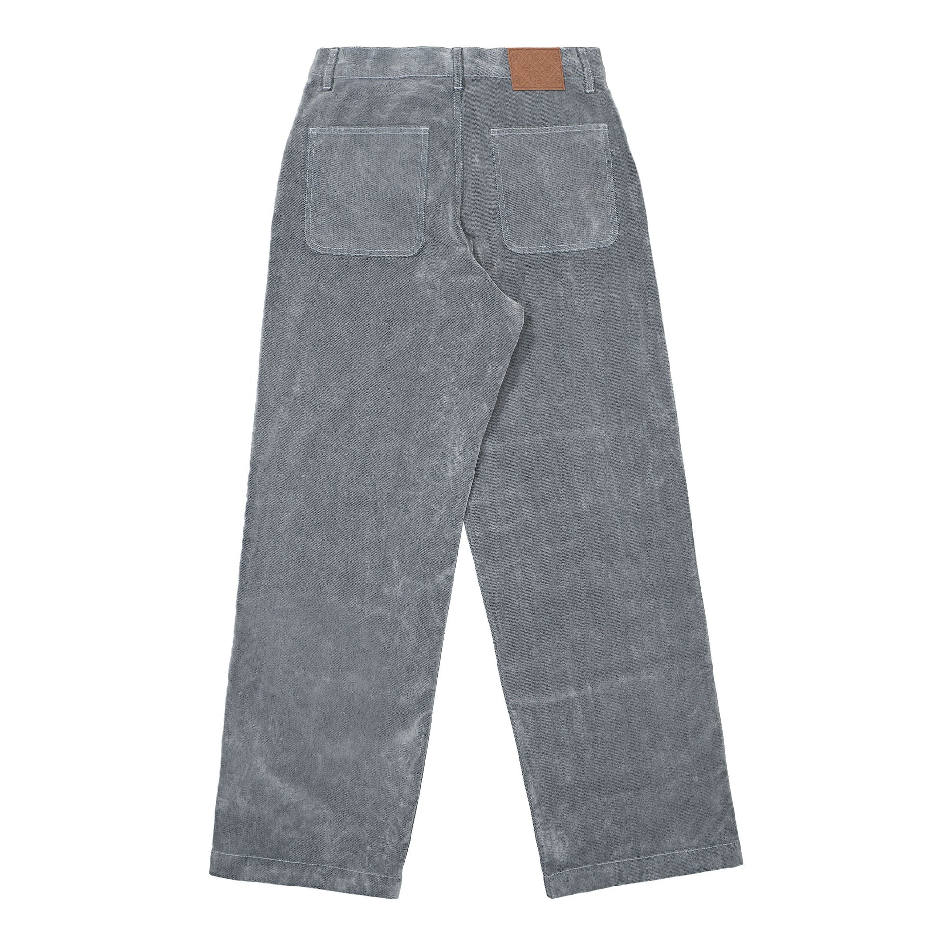 Casablanca Peach Texture Jeans Grey Detail view 2 | Gate