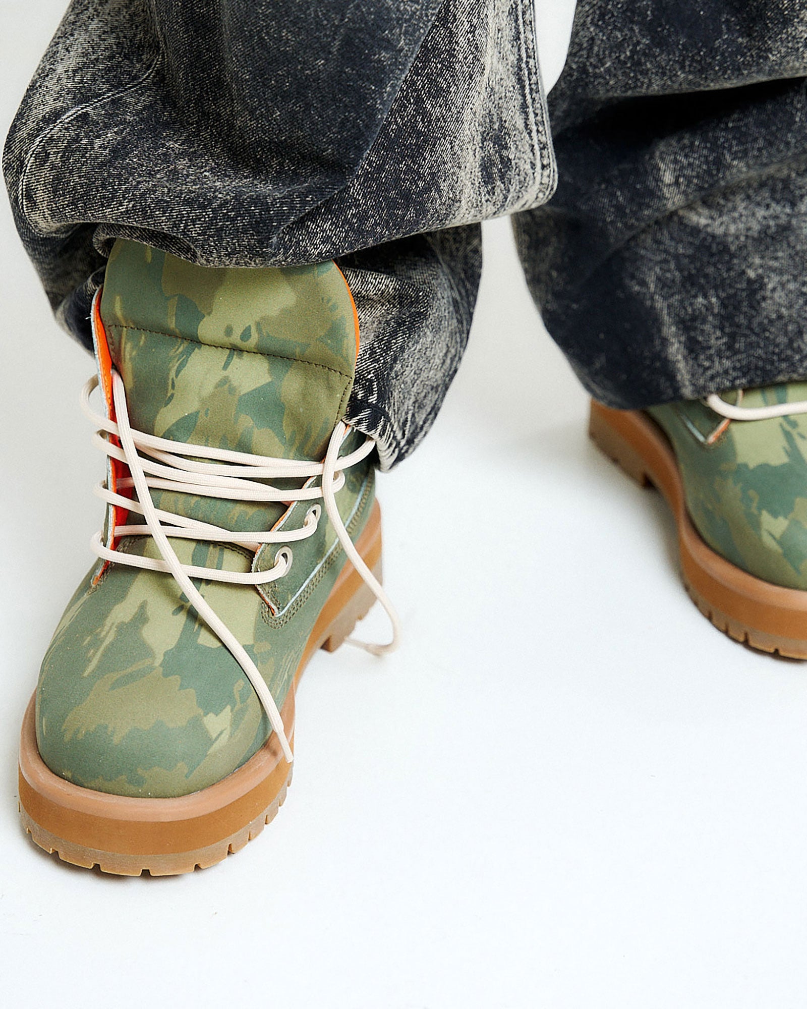 PDF Strada Camo Camouflage Sneaker Detail view 3 | Gate