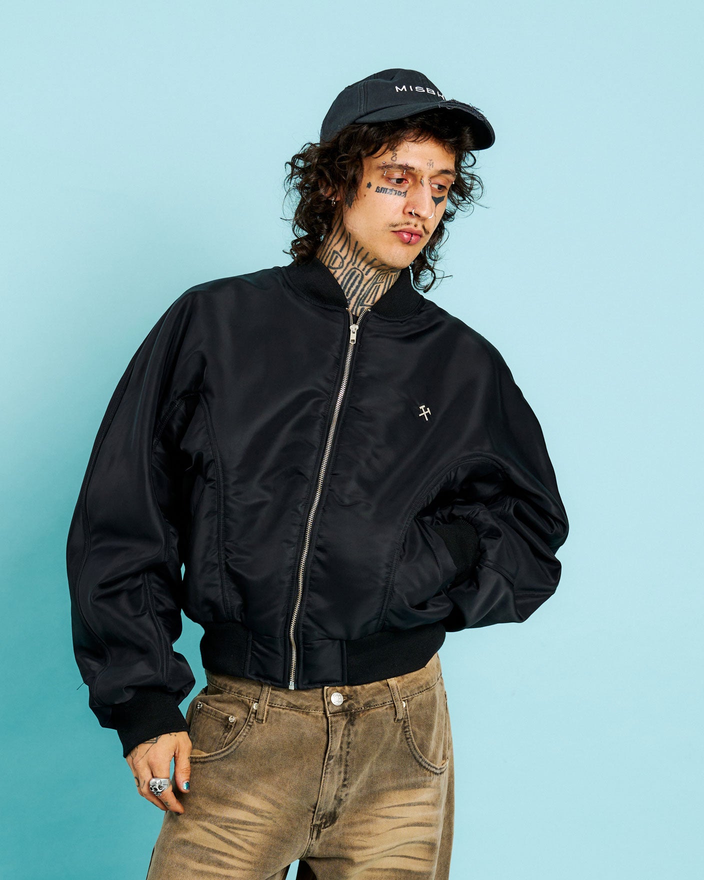 GmbH Bomber Jacket Black Detail view 2 | Gate