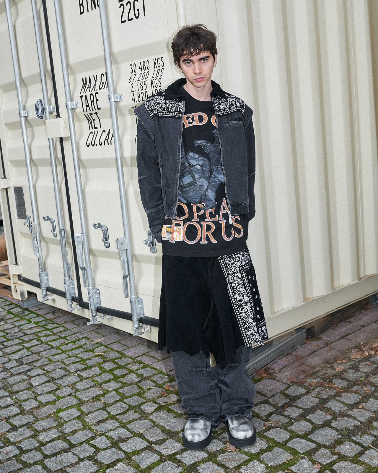 PDF The Boy Gangs Tee Black T-Shirt DFM54029TJ110BK/GA / Black | Overkill