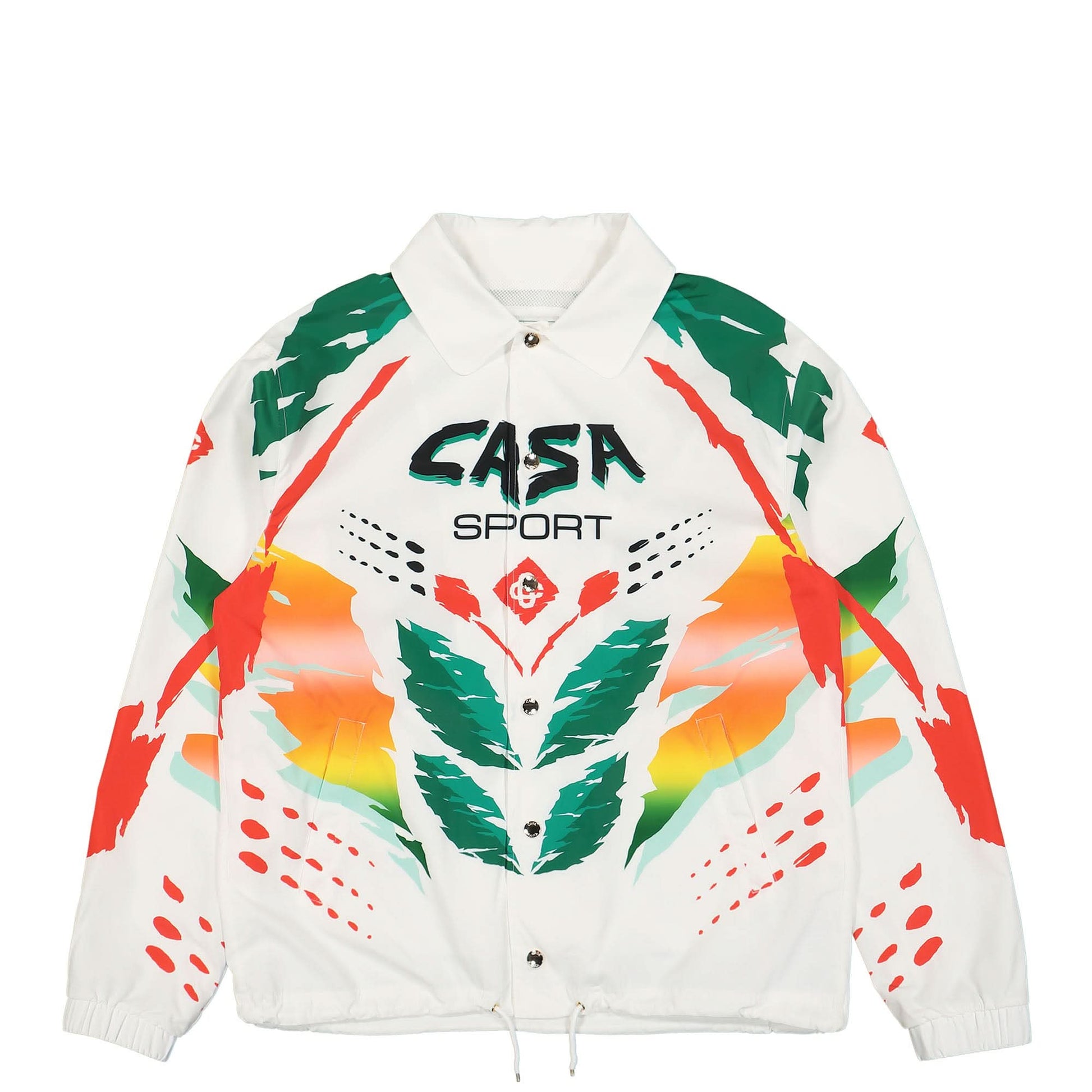 Casablanca Casa Moto Coach Jacket Multicolor Detail view 1 | Gate