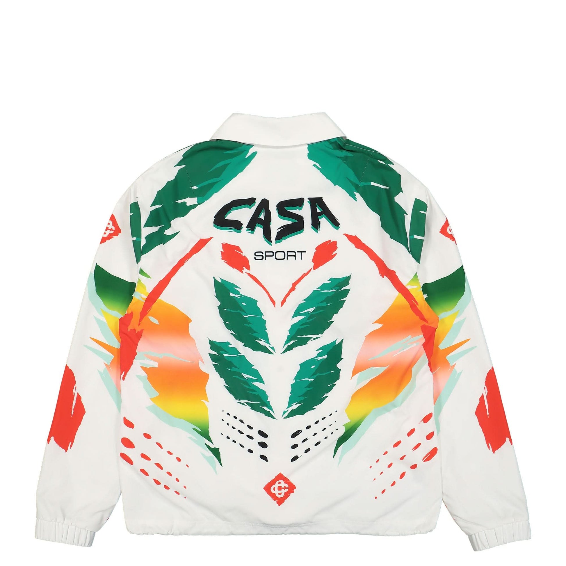 Casablanca Casa Moto Coach Jacket Multicolor Detail view 2 | Gate