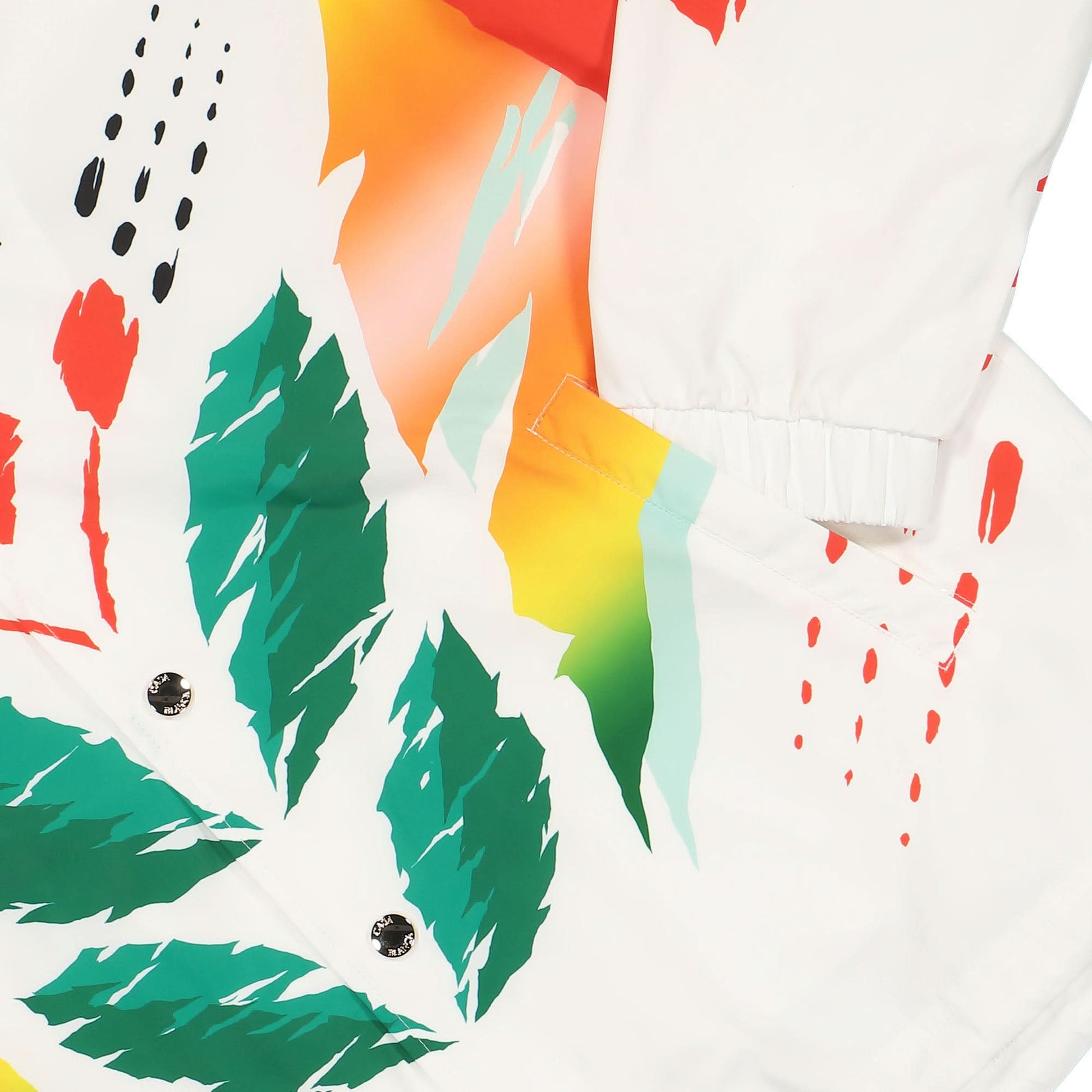 Casablanca Casa Moto Coach Jacket Multicolor Detail view 4 | Gate