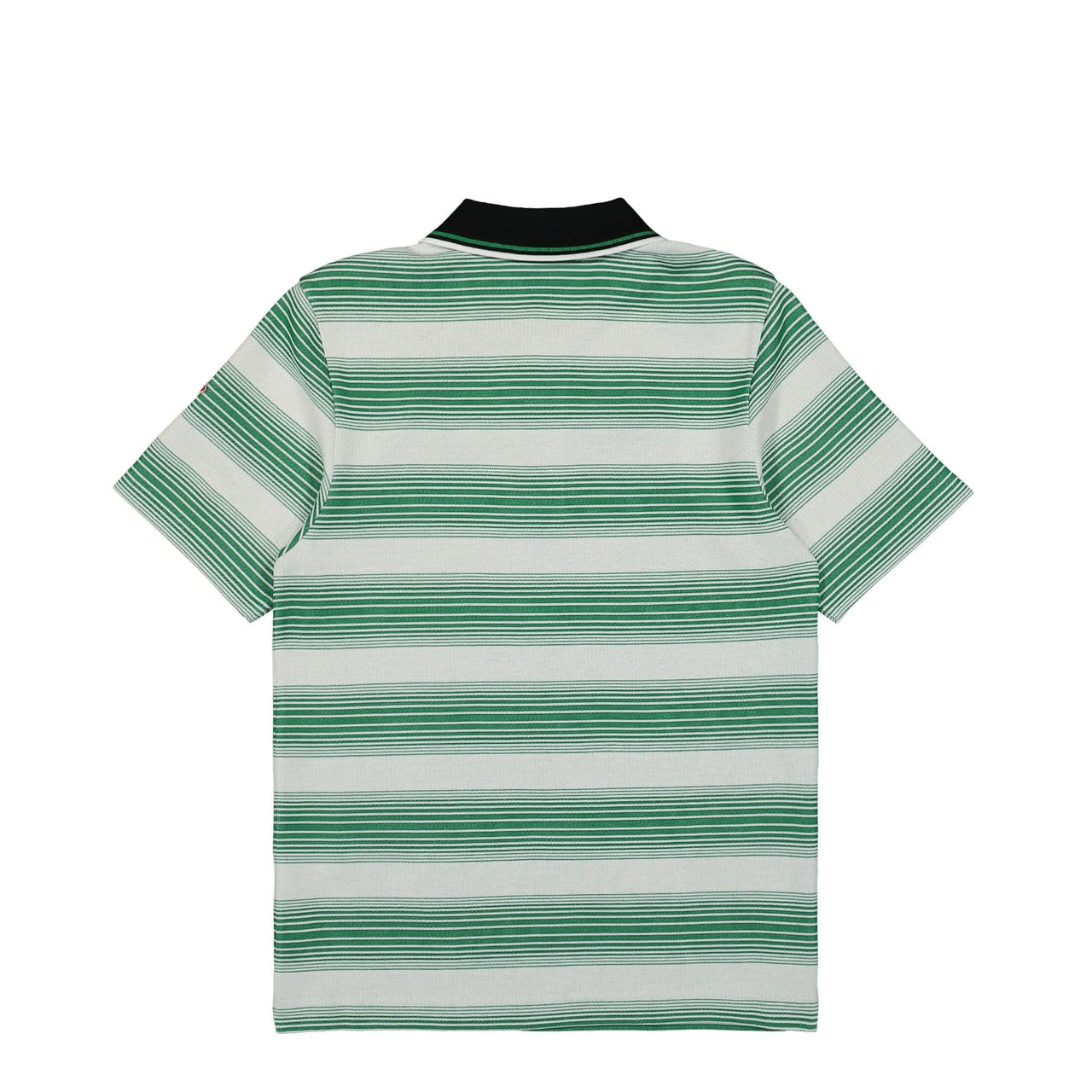 Casablanca Gradient Stripe Interlock Polo Shirt White Detail view 1 | Gate