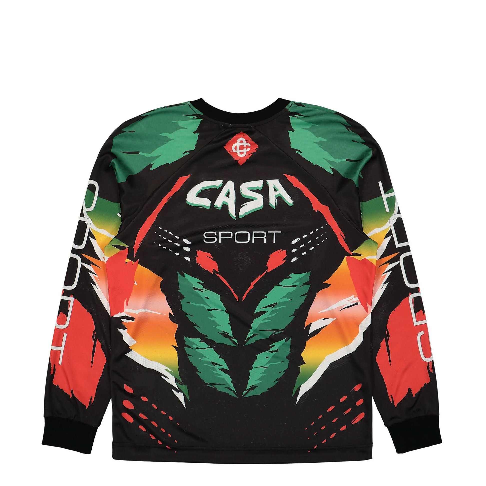 Casablanca Casa Moto Sublimated Long Sleeve T-Shirt Multicolor Detail view 2 | Gate