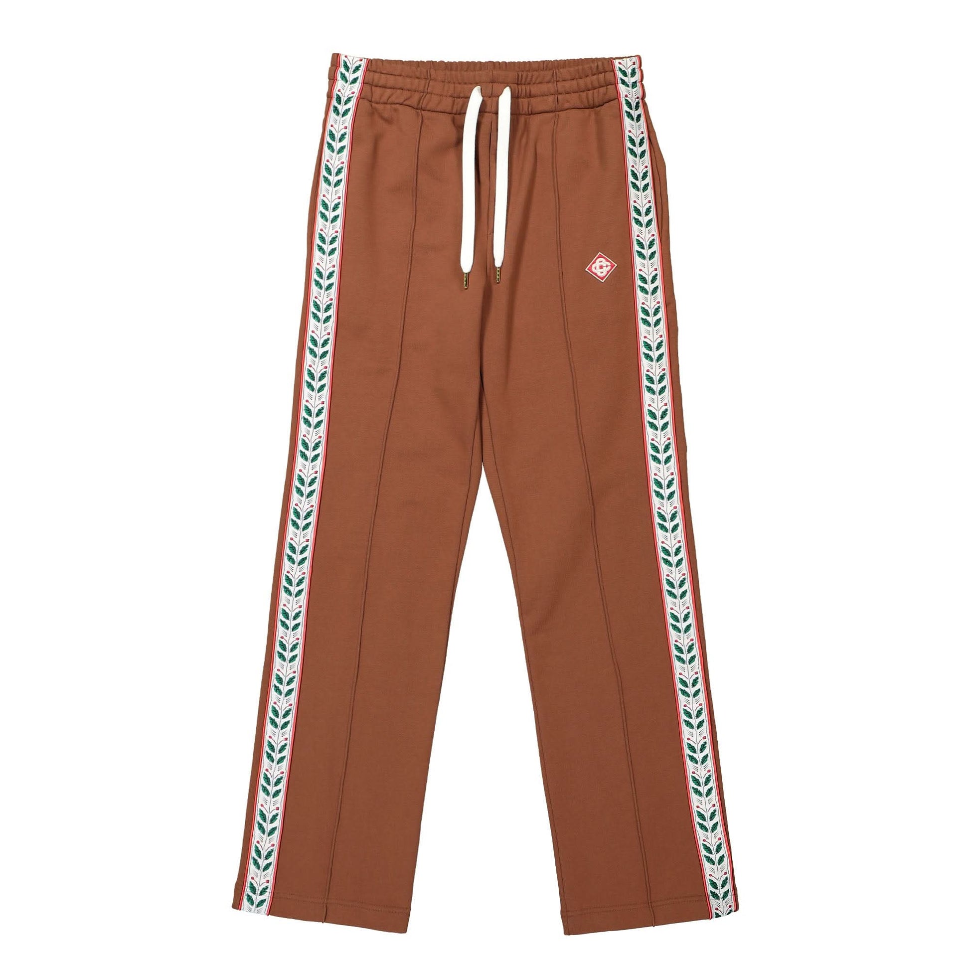 Casablanca Motosport Laurel Tape Jogger Brown Detail view 1 | Gate