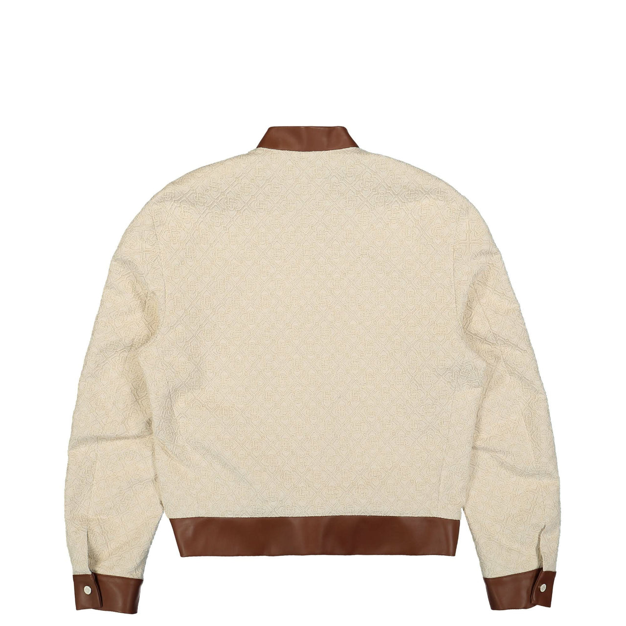 Casablanca Jacquard Souvenir Jacket Beige Detail view 1 | Gate