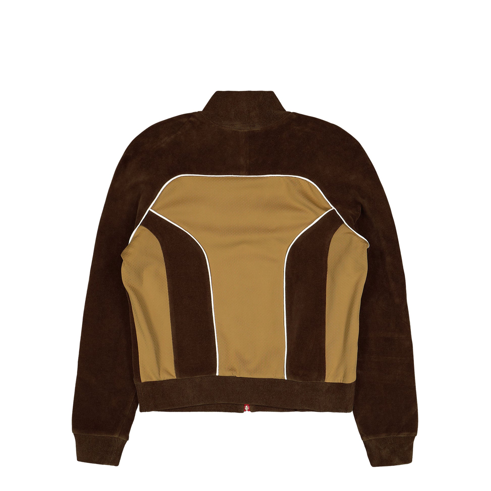 Casablanca Two Tone Track Jacket Brown Detail view 3 | Gate