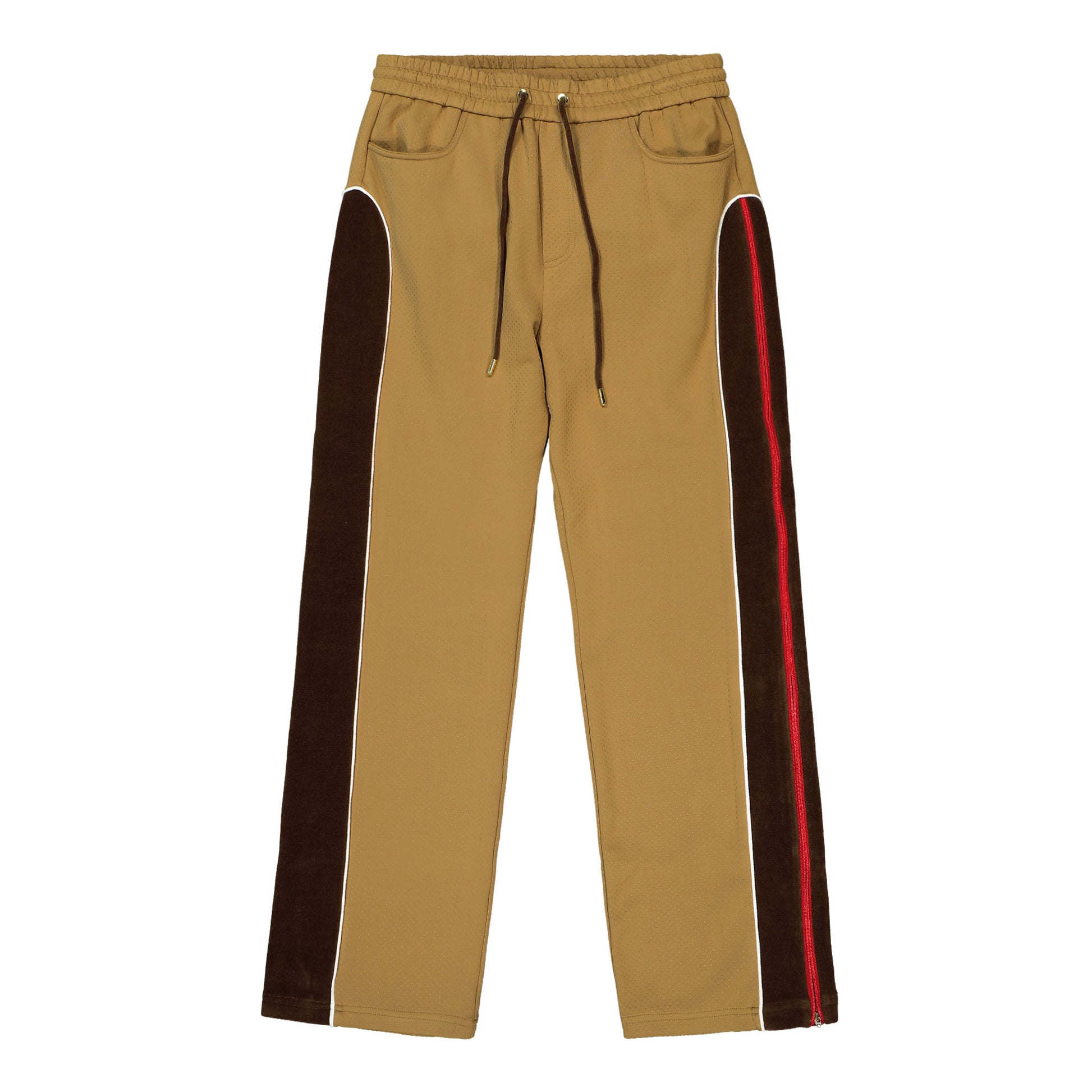 Casablanca Two Tone Track Pant Brown Detail view 1 | Gate