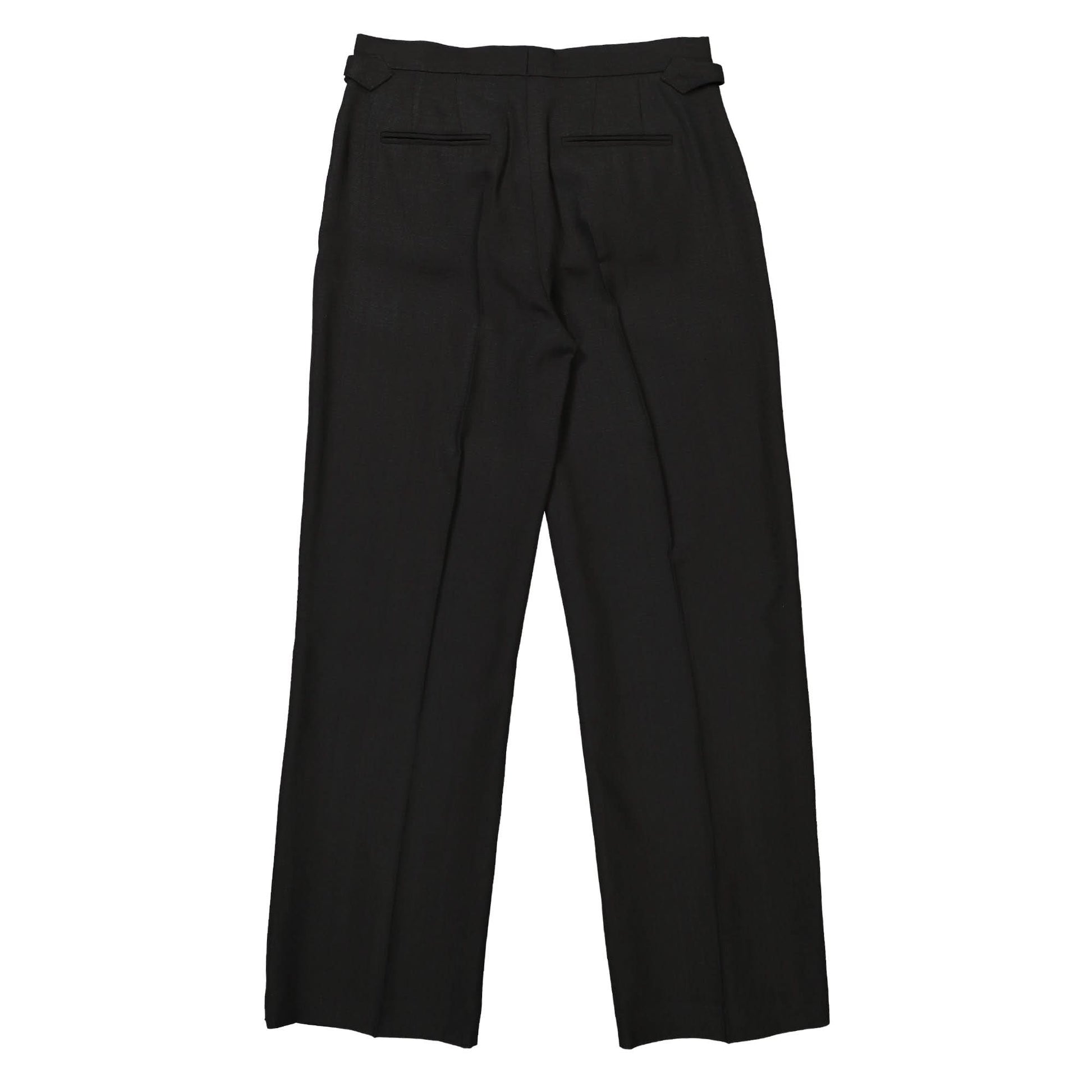 Casablanca Straight Leg Trouser With Side Adjusters Black Detail view 2 | Gate