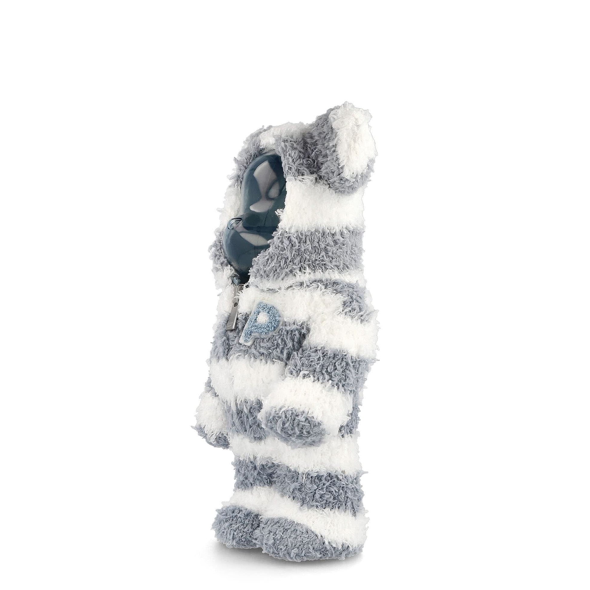 Medicom Be@rbrick Mint White Pyjama 400% Blue Detail view 3 | Gate
