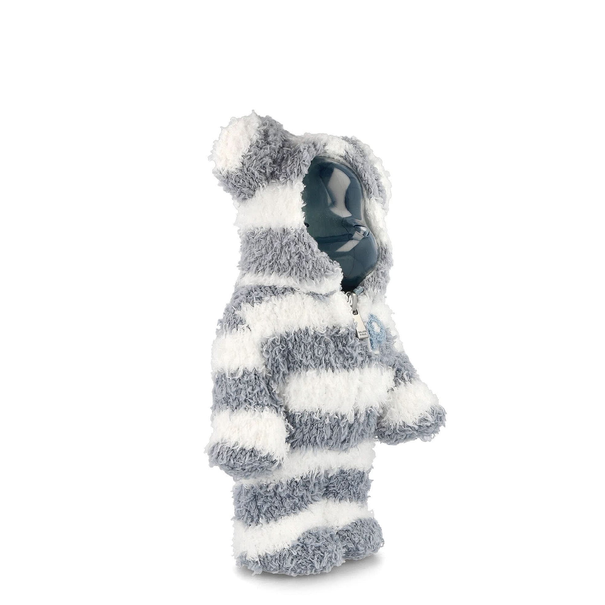Medicom Be@rbrick Mint White Pyjama 400% Blue Detail view 4 | Gate