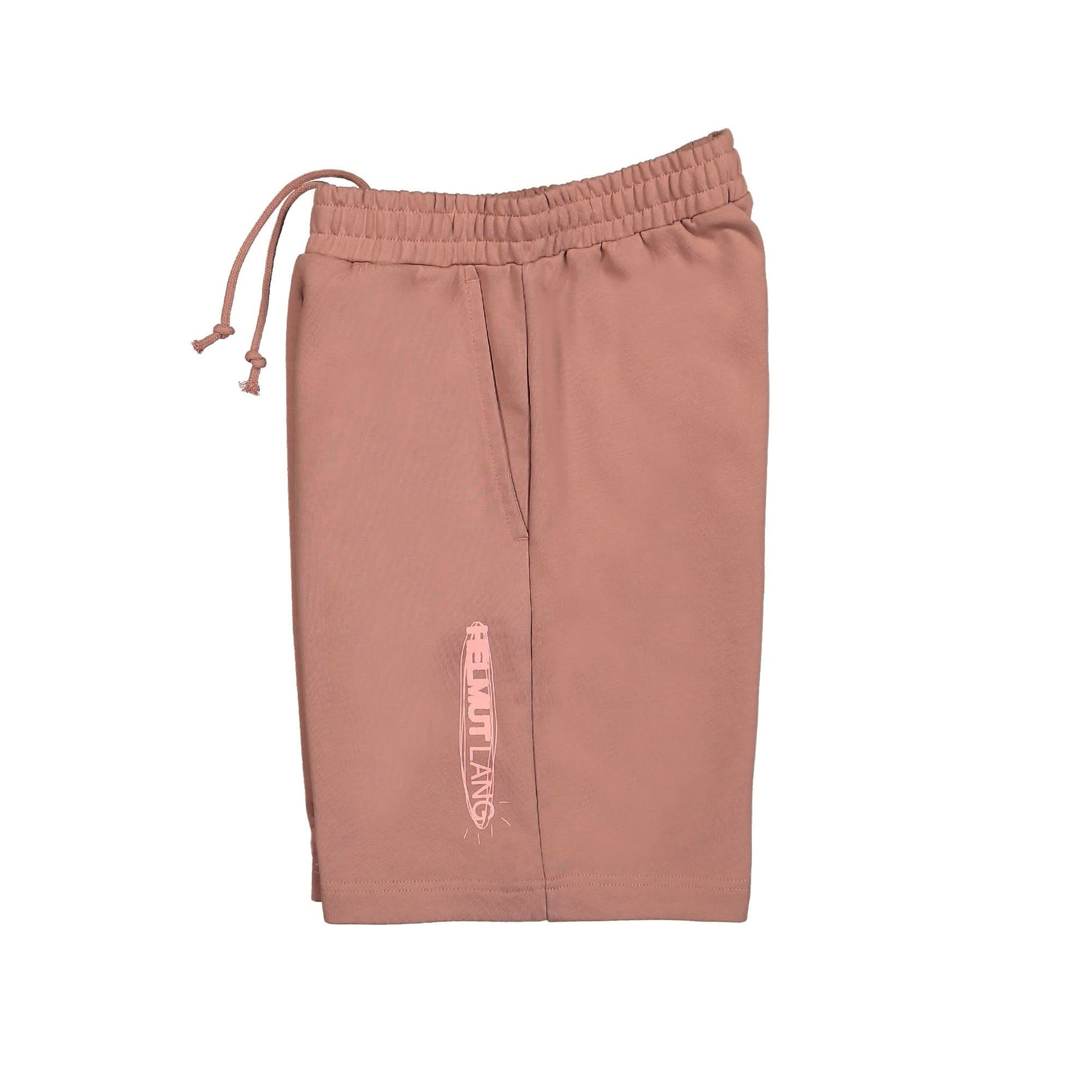 Helmut Lang Space Logo Short Brown Detail view 3 | Gate