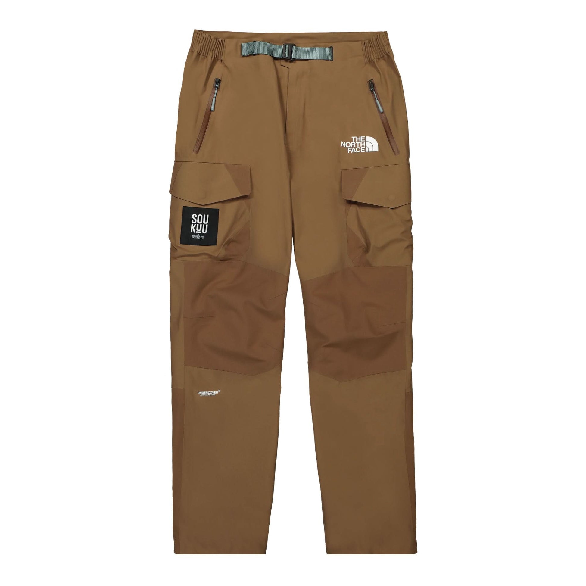 Undercover Geodesic Shell Pant Brown Detail view 1 | Gate