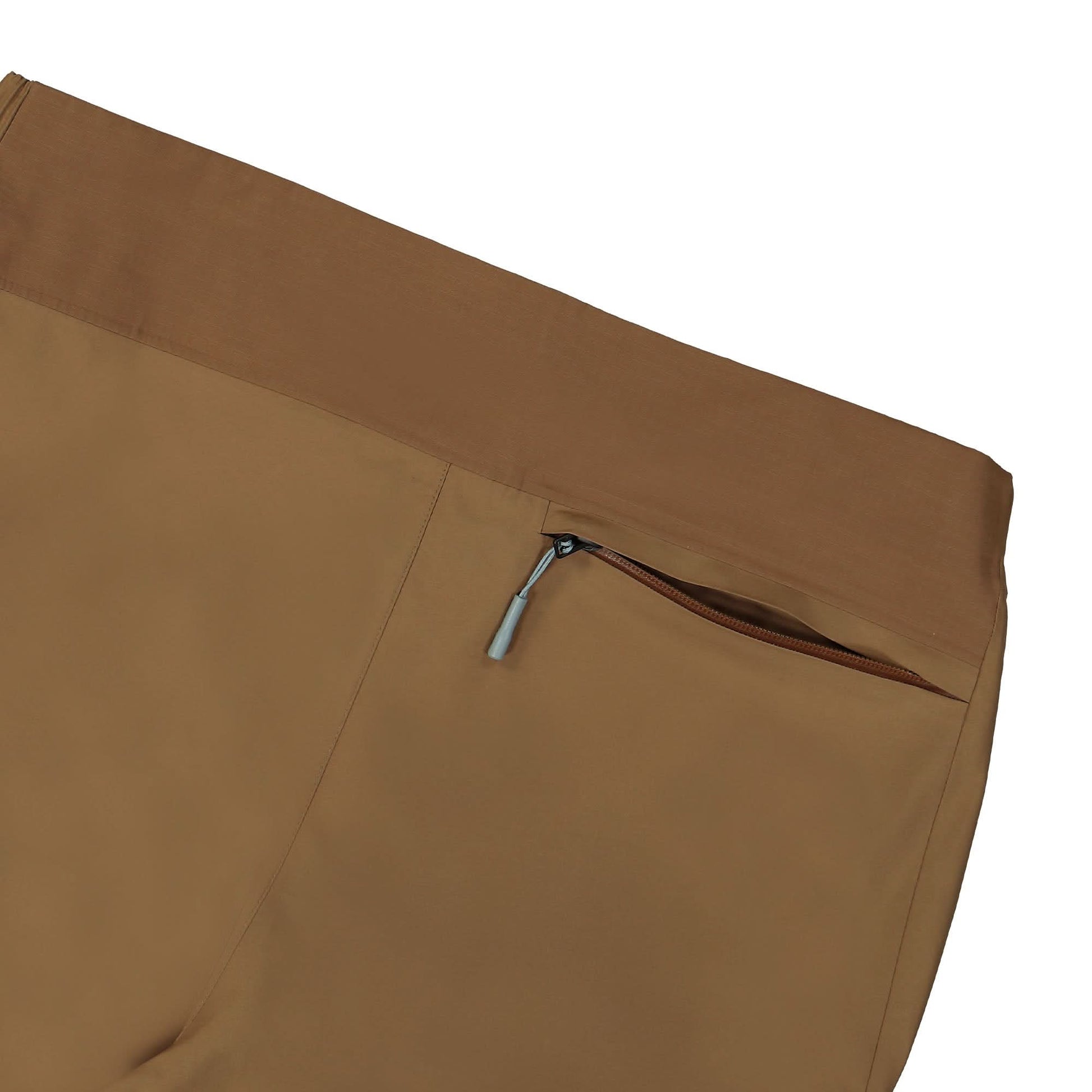 Undercover Geodesic Shell Pant Brown Detail view 5 | Gate