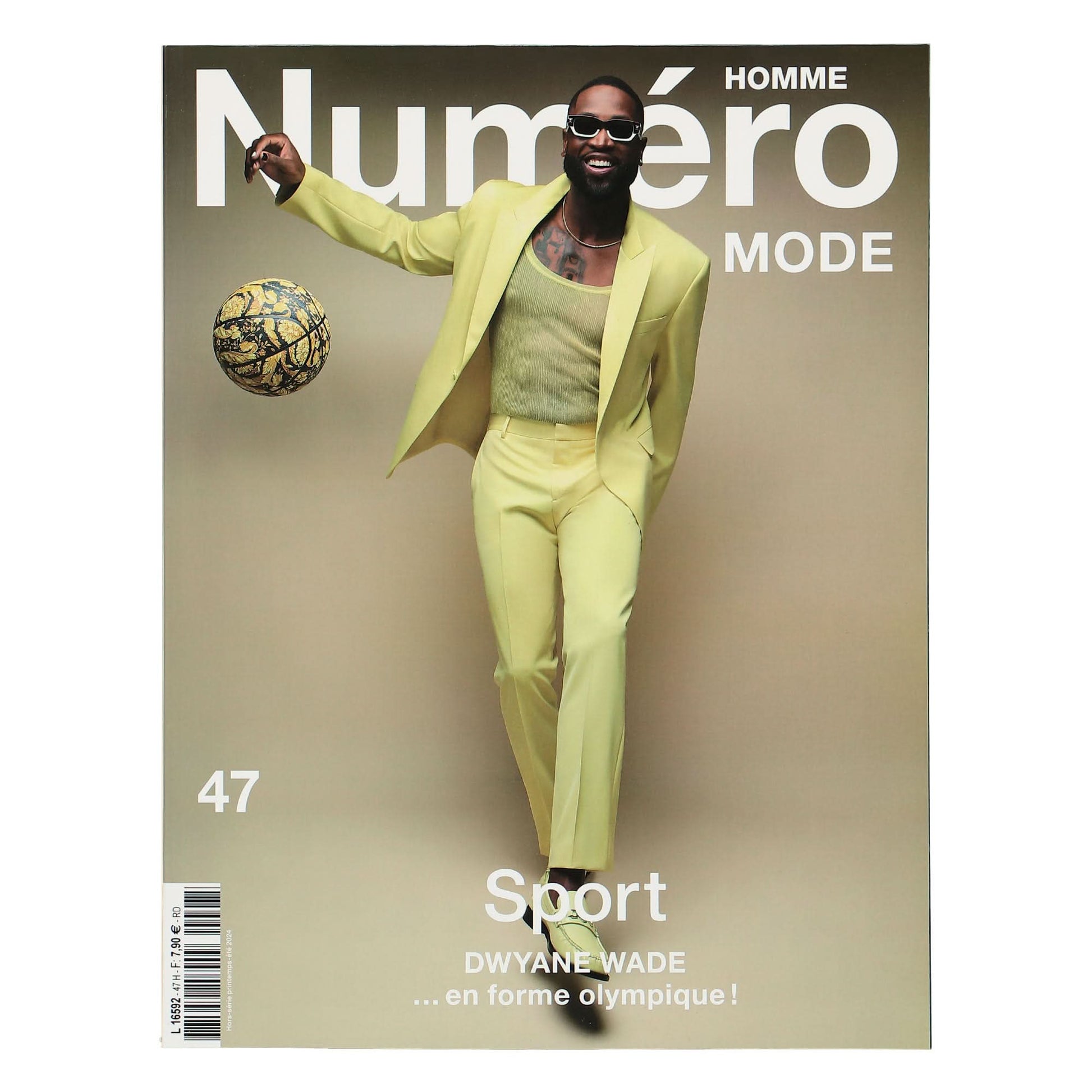 Numéro Homme Magazin 47 - Dwyane Cover Multicolor Detail view 1 | Gate