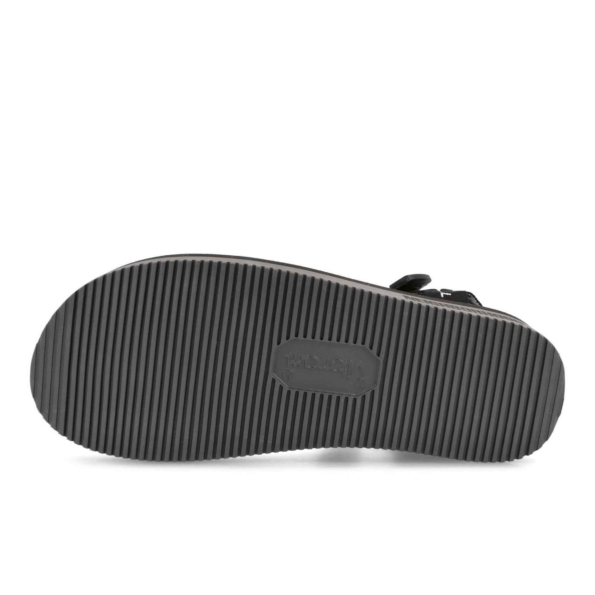 Suicoke NR-Sandal Thongs Black Sandals Detail view 6 | Gate