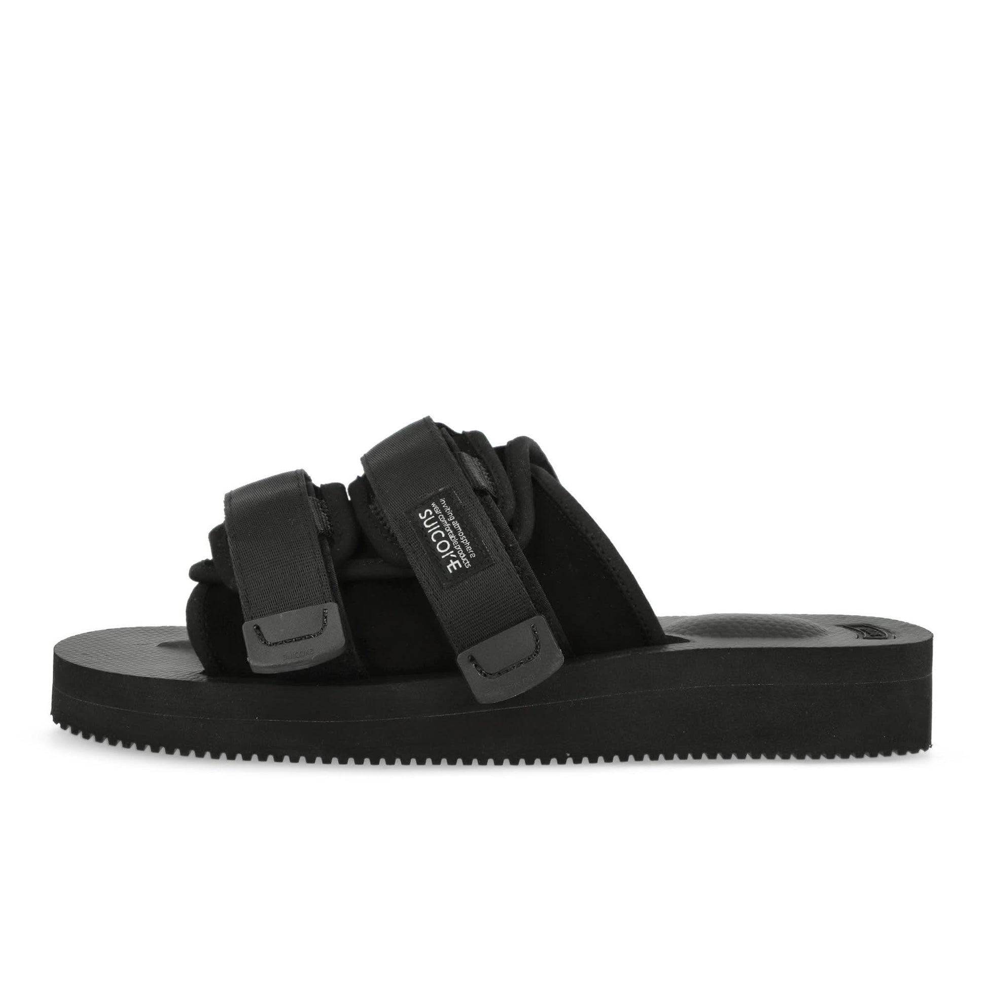 Suicoke Moto - VS Black Slides Detail view 1 | Gate