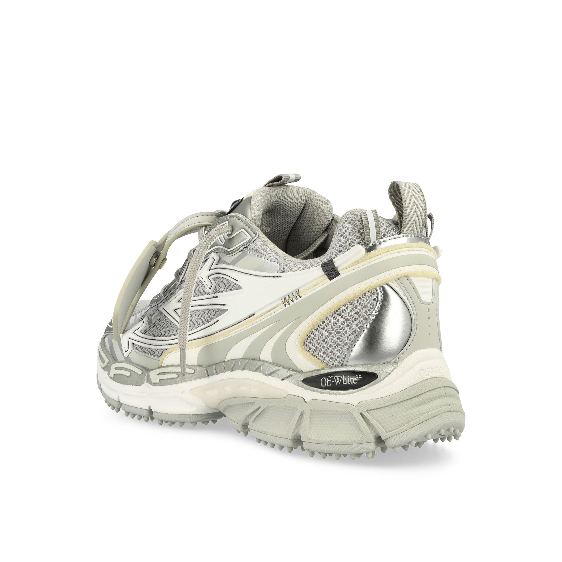 Off-White Be Right Back Sneakers Grey - Silver Sneaker OMIA295C99FAB0010972 Detail View 3 | GATE