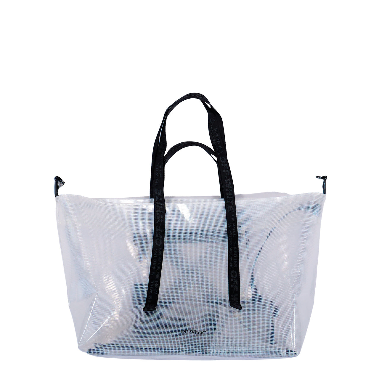 Off White Heritage Day Off Tote Ripstop Transparent Tote Bag OMNA20TC99FAB0017910 Detail View 1 | GATE