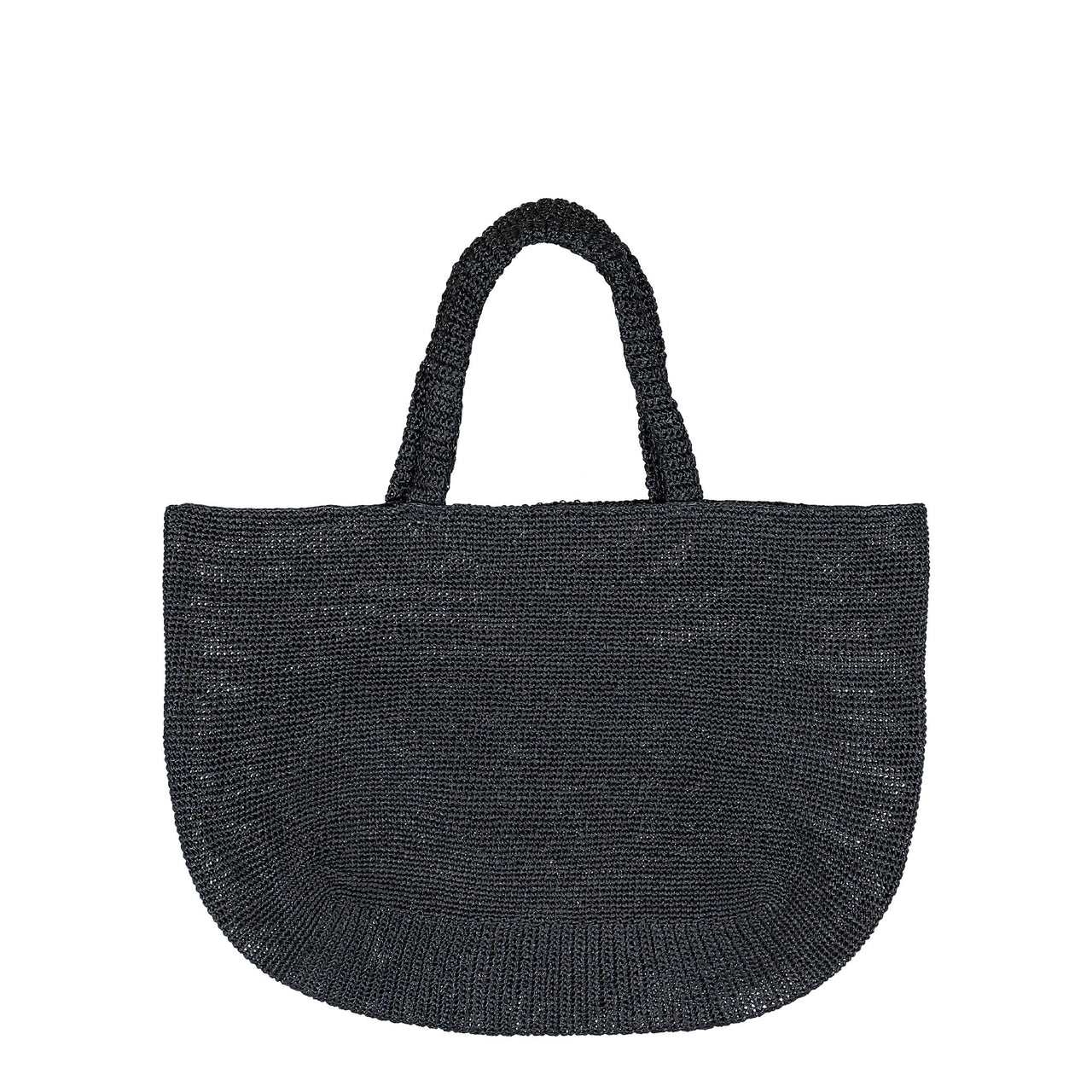 Off White Jitney Tote Quote Black / White Tote Bag OMNA20VC99FAB0011001 Detail View 1 | GATE