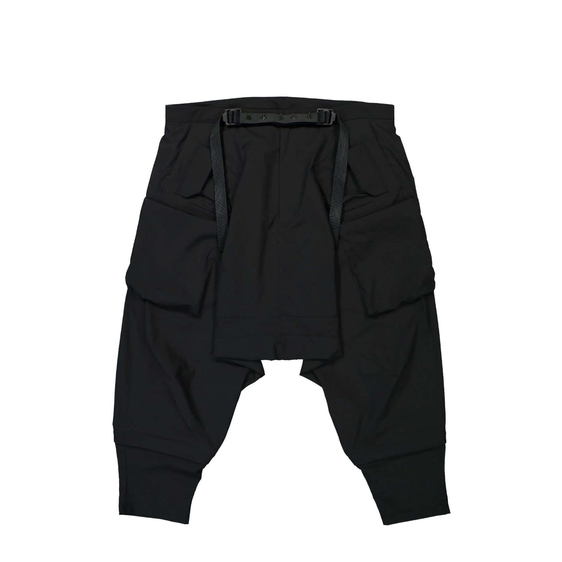 Acronym Lightshell Encapsulated Nylon Ultra Wide Web Belt Cargo Trouser Black Detail view 1 | Gate