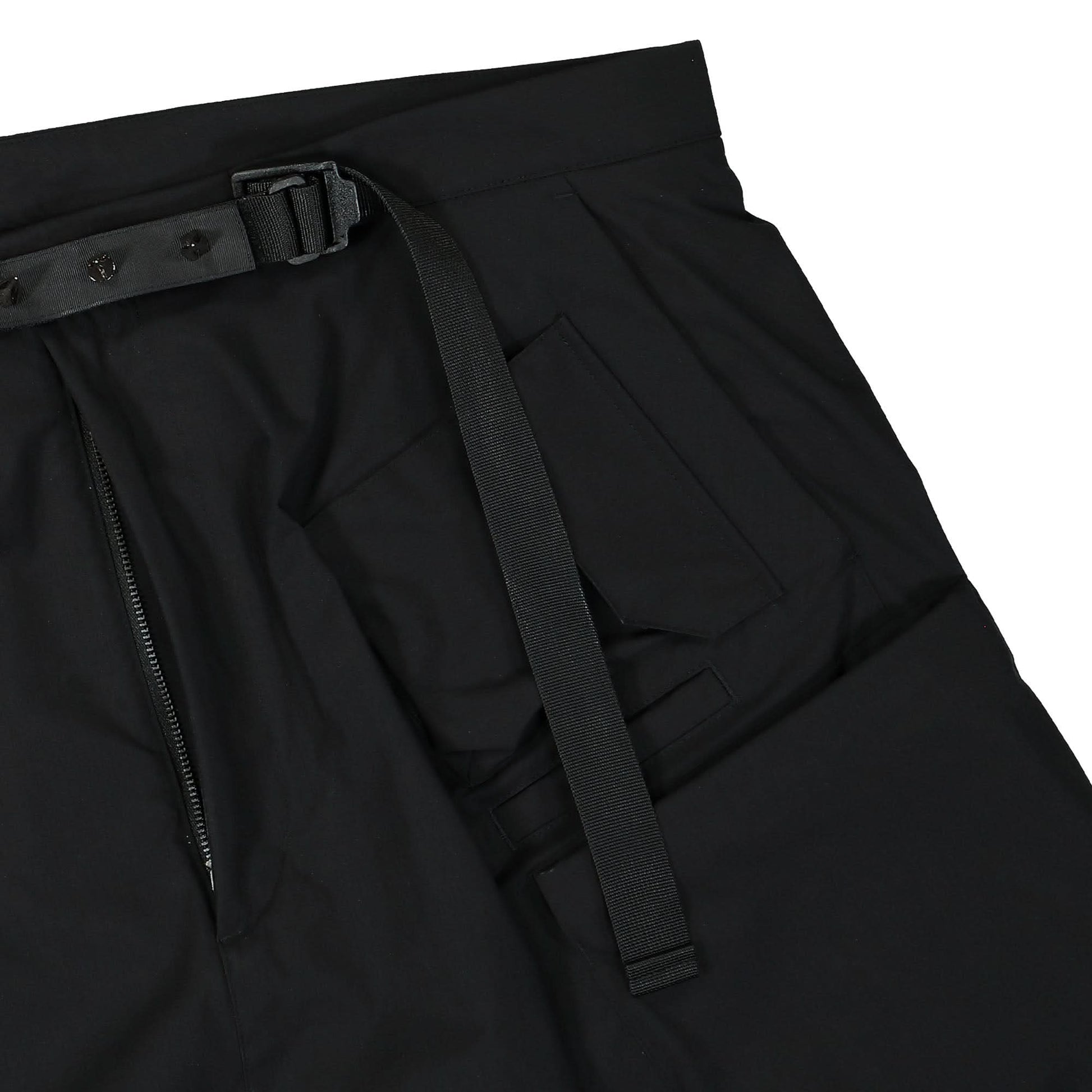 Acronym Lightshell Encapsulated Nylon Ultra Wide Web Belt Cargo Trouser Black Detail view 4 | Gate