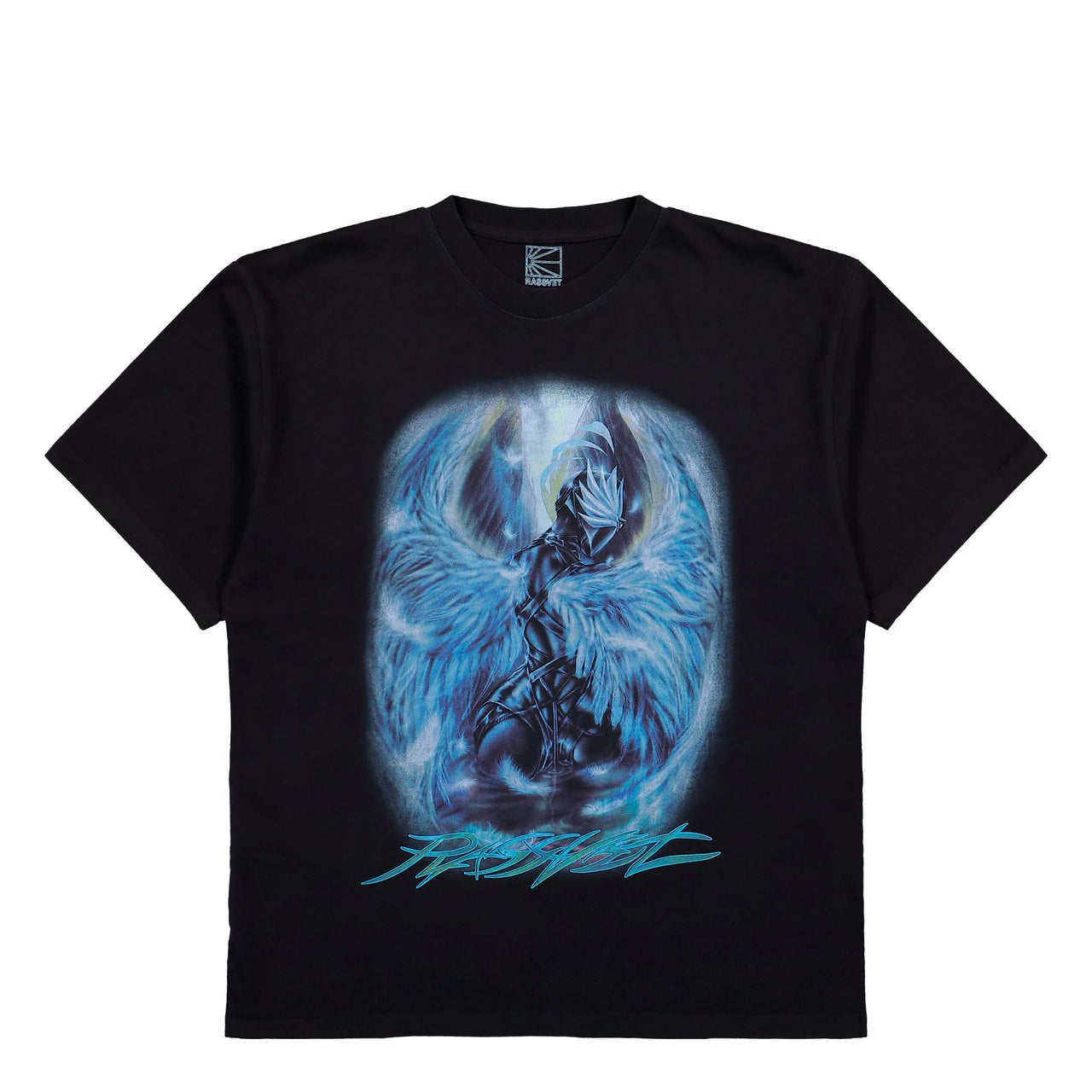 Rassvet Veil Tee Black T-Shirt PACC18T004-1 Detail View 1 | GATE