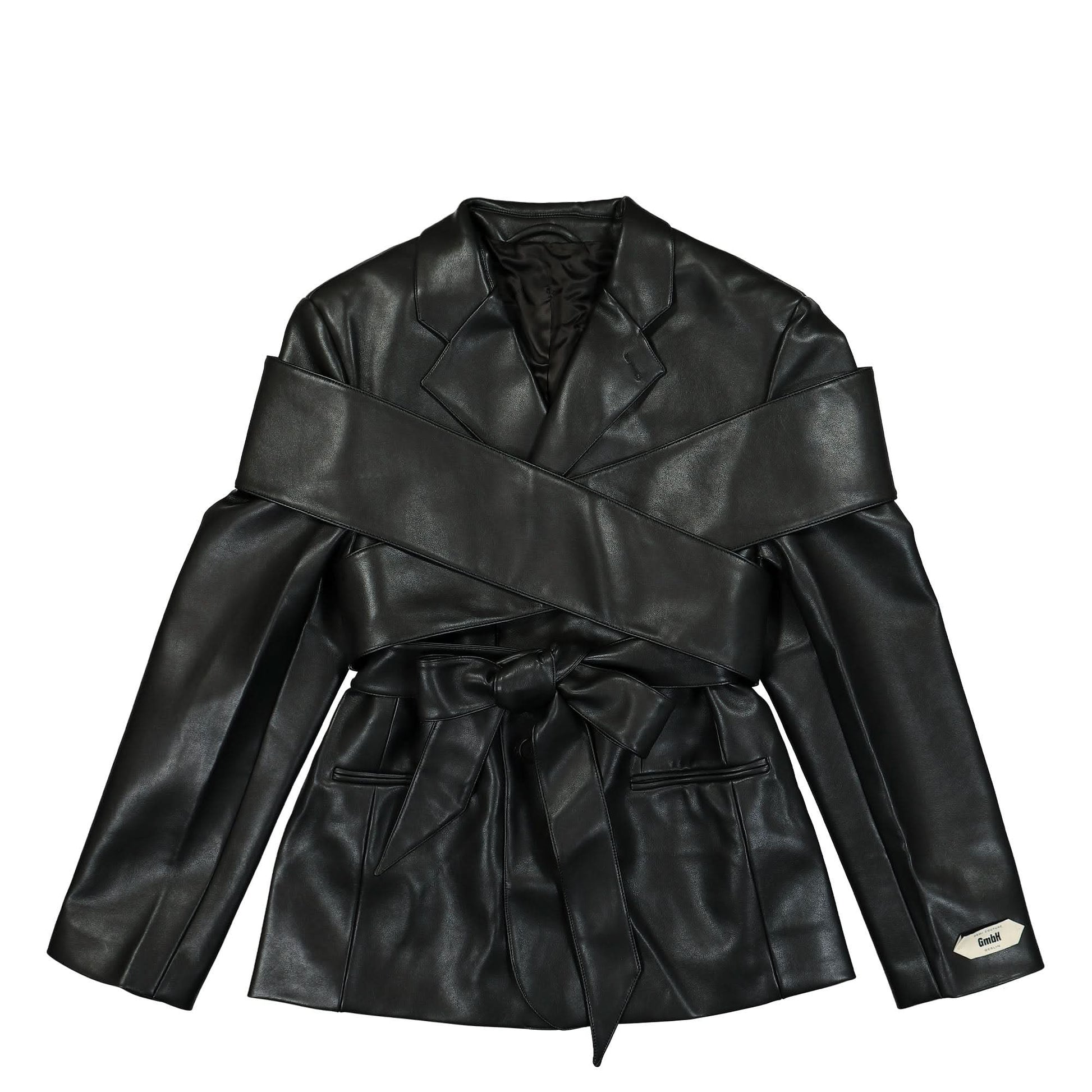 GmbH Blazer With Removable Stole Black Detail view 1 | Gate