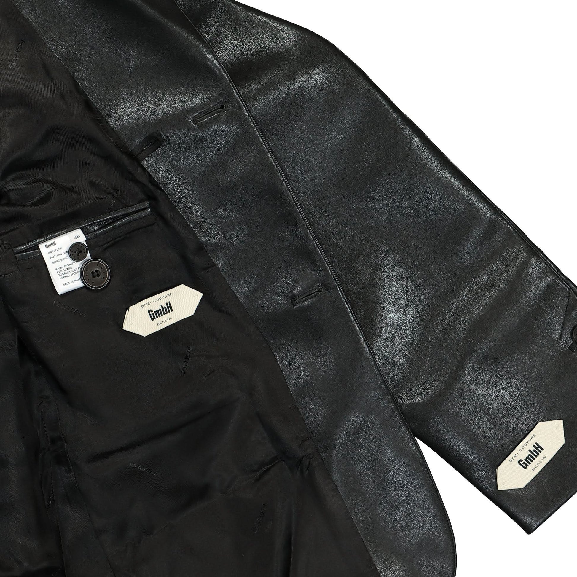 GmbH Blazer With Removable Stole Black Detail view 4 | Gate