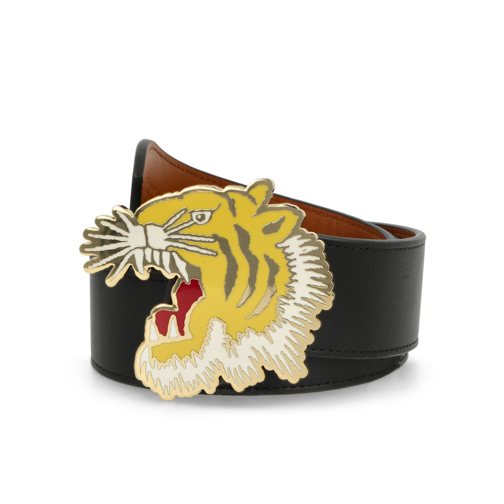 KENZO Large Reversible Belt Black Detail view 1 | Gate