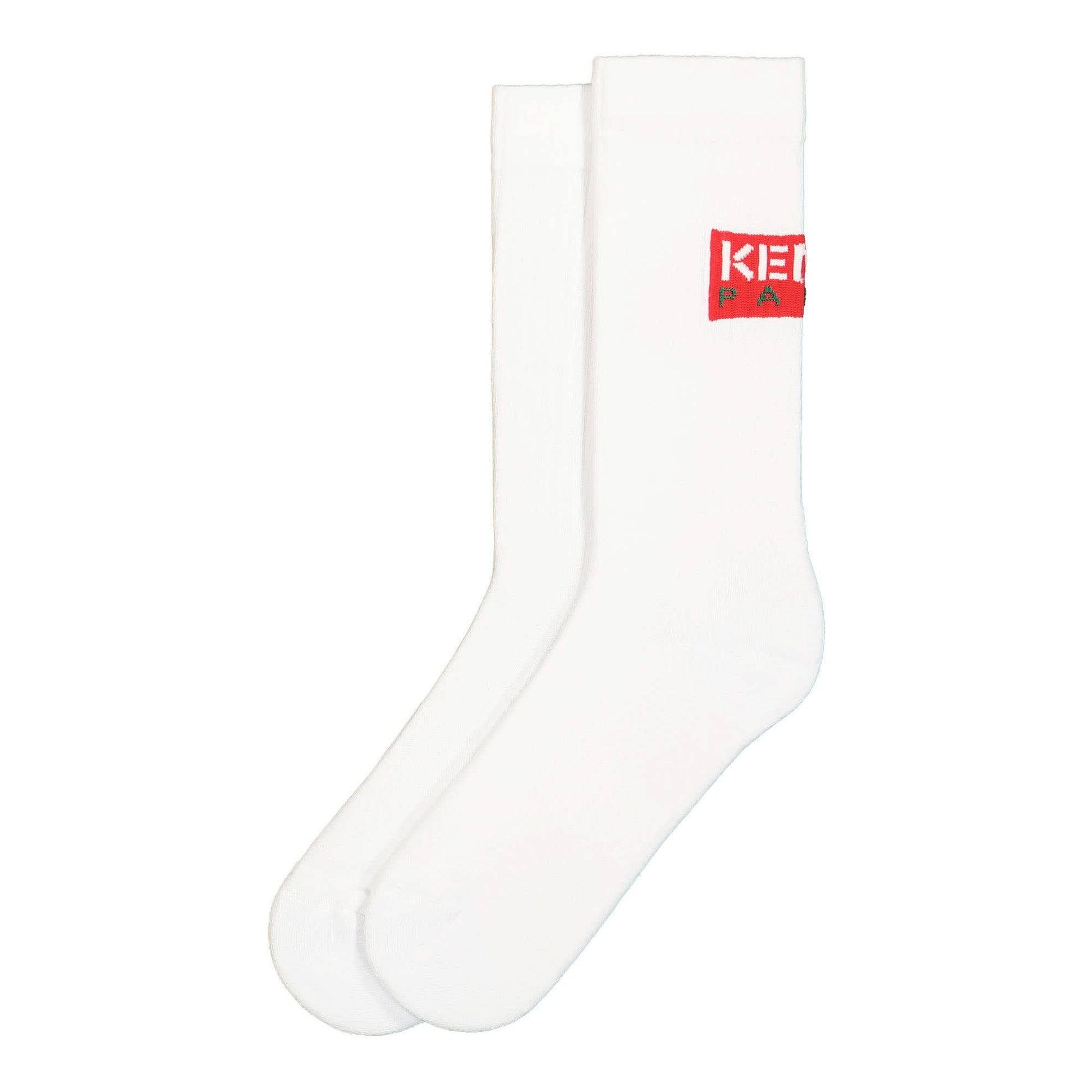 KENZO KENZO Box Socks White Detail view 1 | Gate