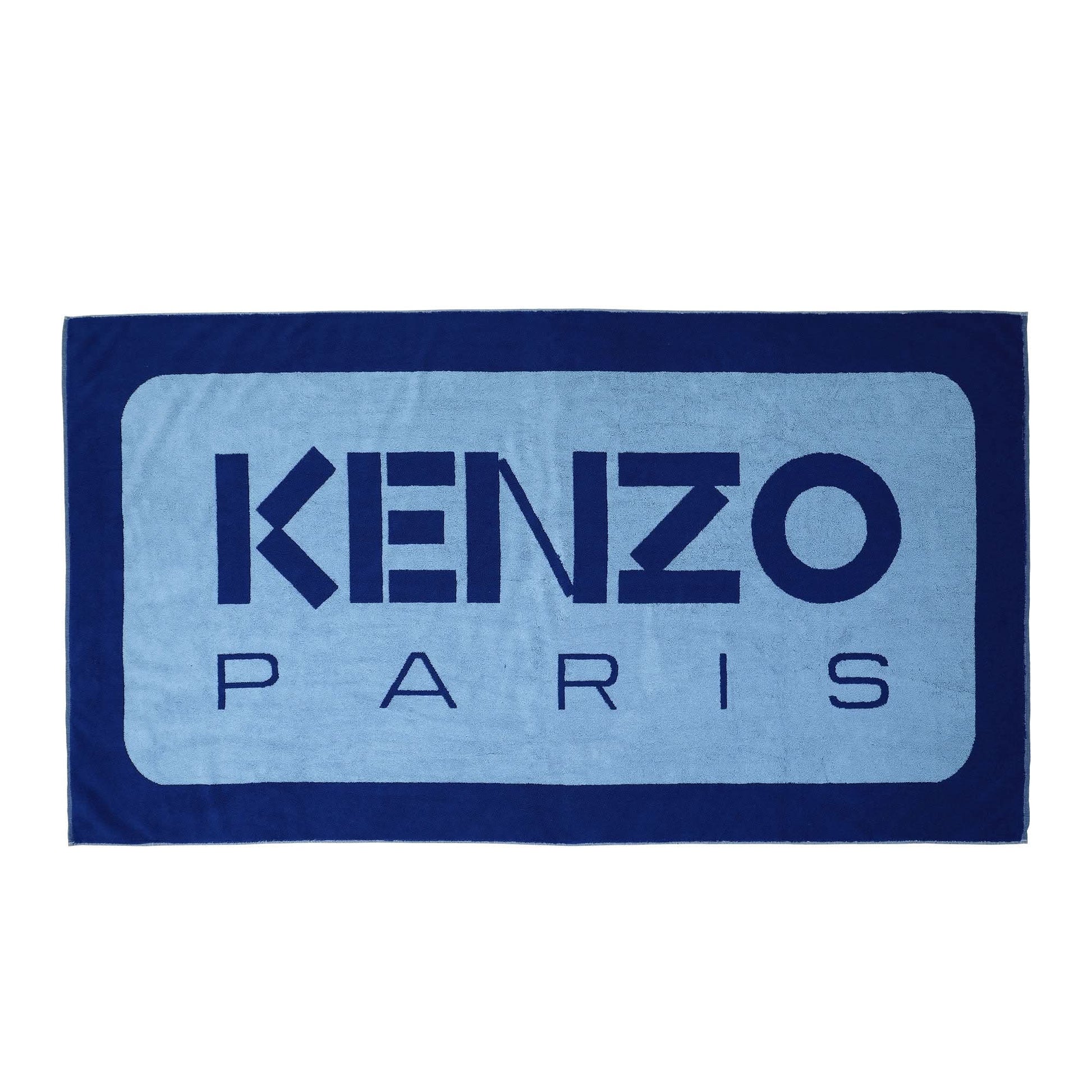 KENZO Paris Beach Towel Blue Detail view 2 | Gate