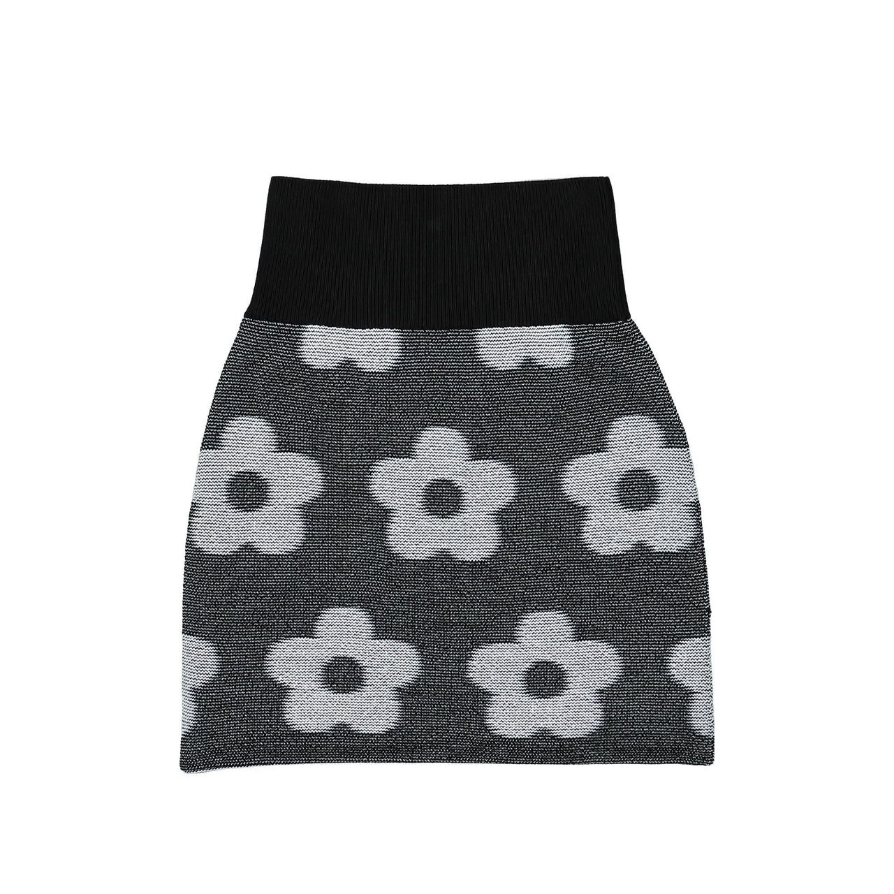 KENZO Flower Spot Skirt Black Detail view 1 | Gate