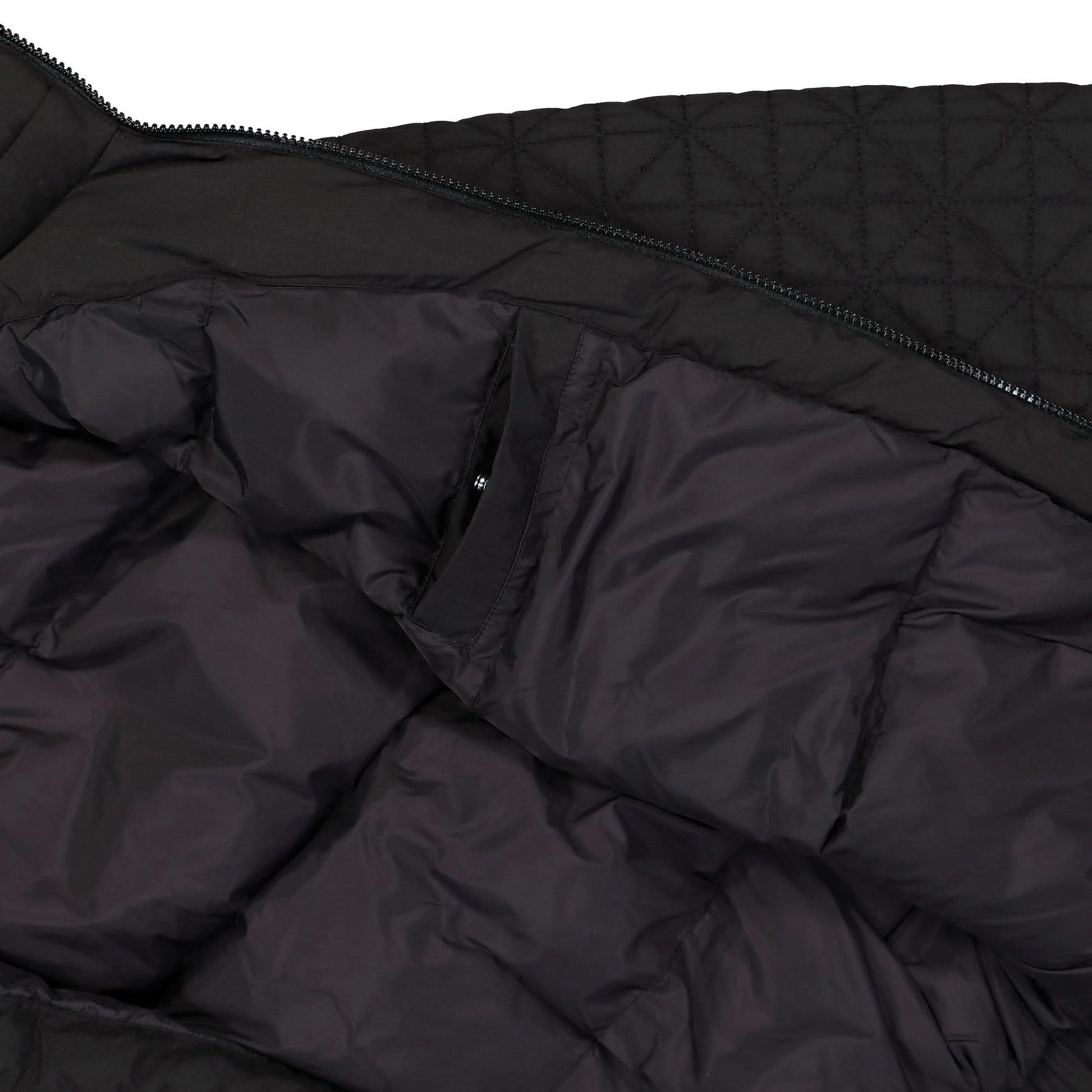 KENZO Sashiko Stitch Down Jacket Black Detail view 5 | Gate