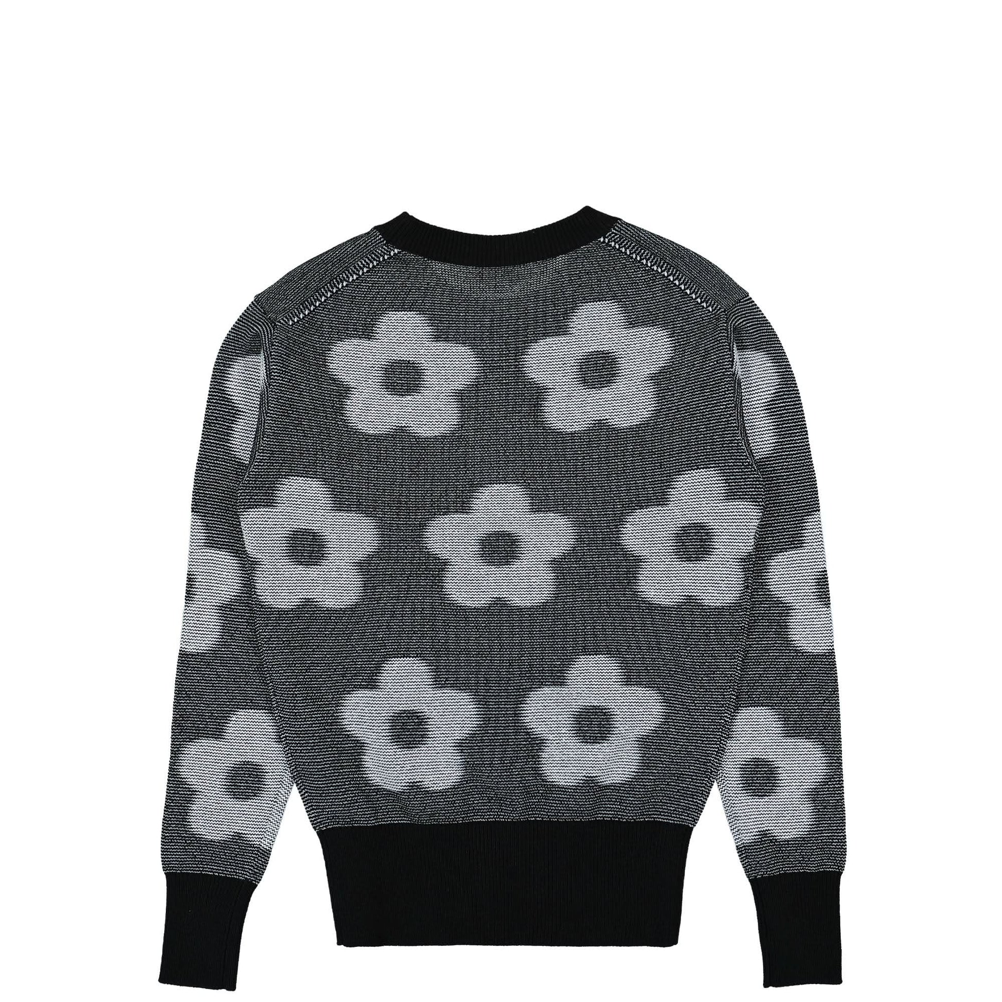 KENZO KENZO Flower Spot Jumper Black,Grey Detail view 2 | Gate