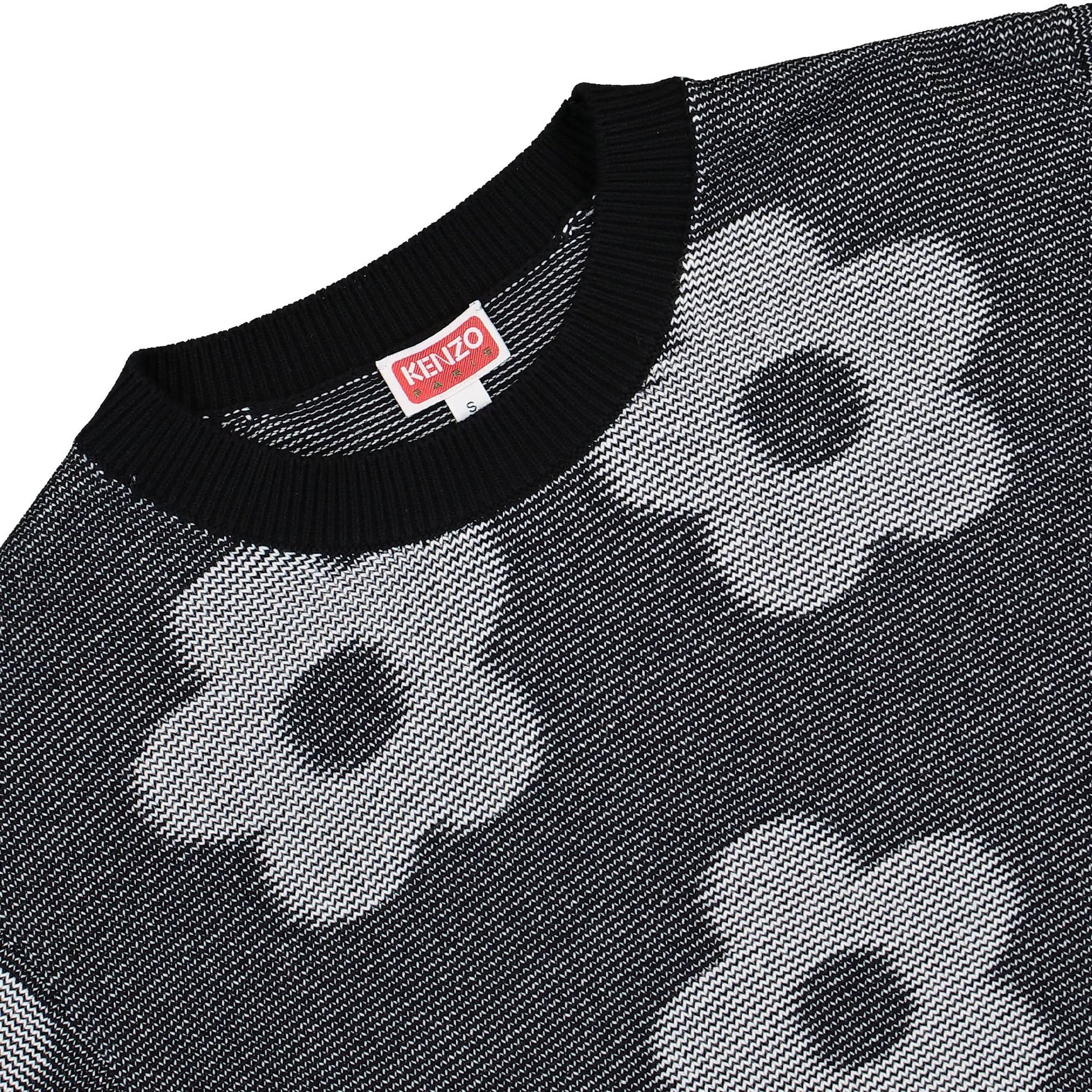 KENZO KENZO Flower Spot Jumper Black,Grey Detail view 3 | Gate