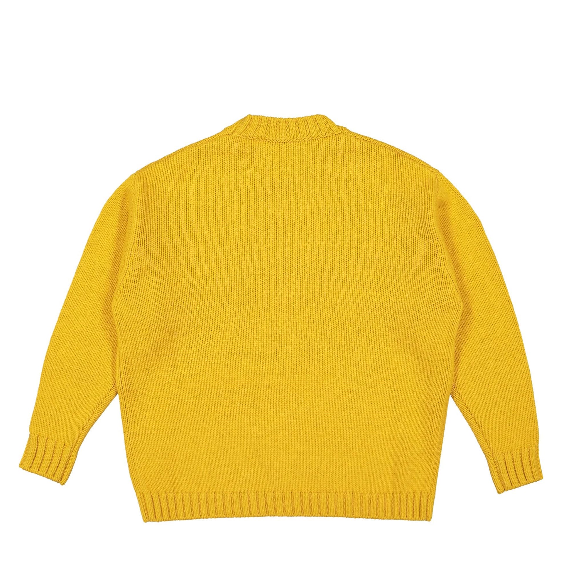 KENZO Knitted Jumper Yellow Detail view 2 | Gate