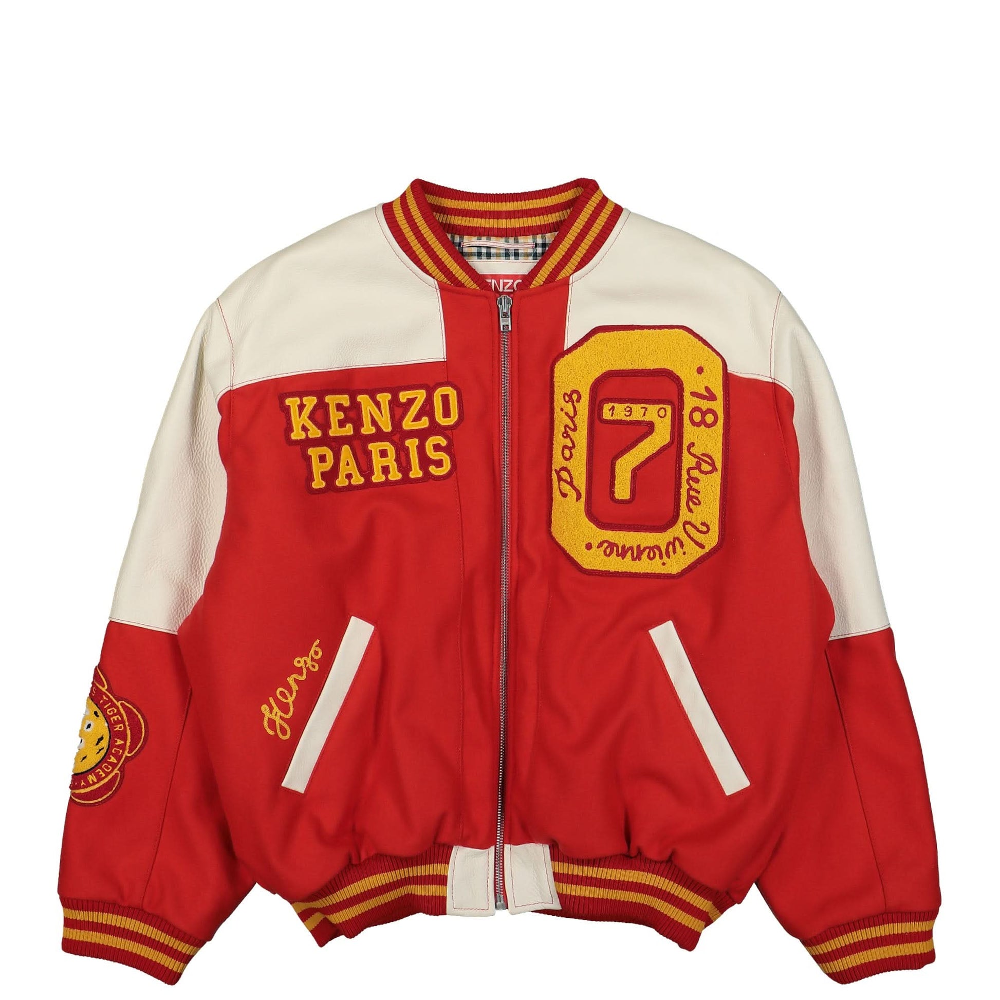 KENZO KENZO Tiger Academy Varsity Jacket Multicolor Detail view 1 | Gate
