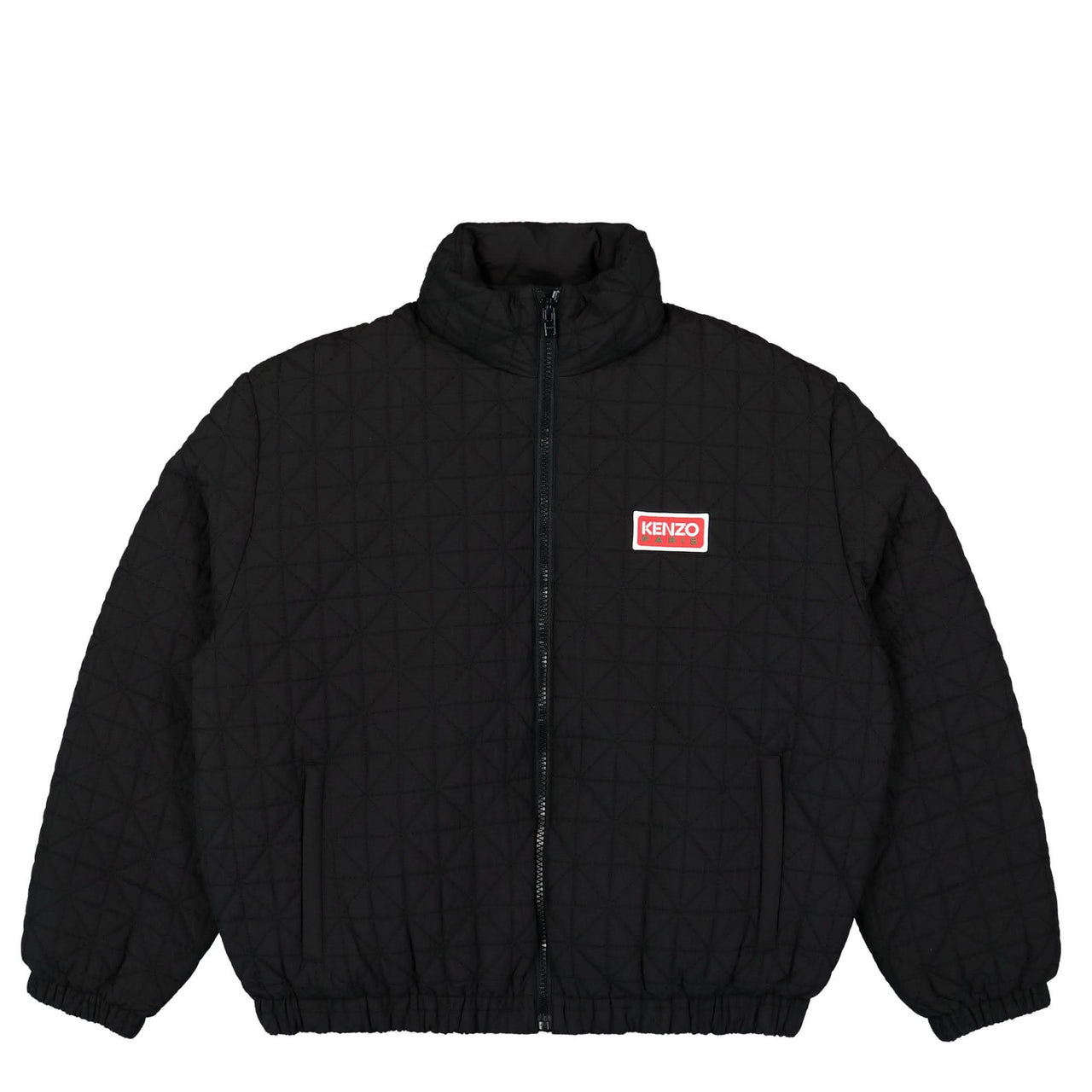 KENZO Sashiko Stitch Down Jacket Black Detail view 1 | Gate