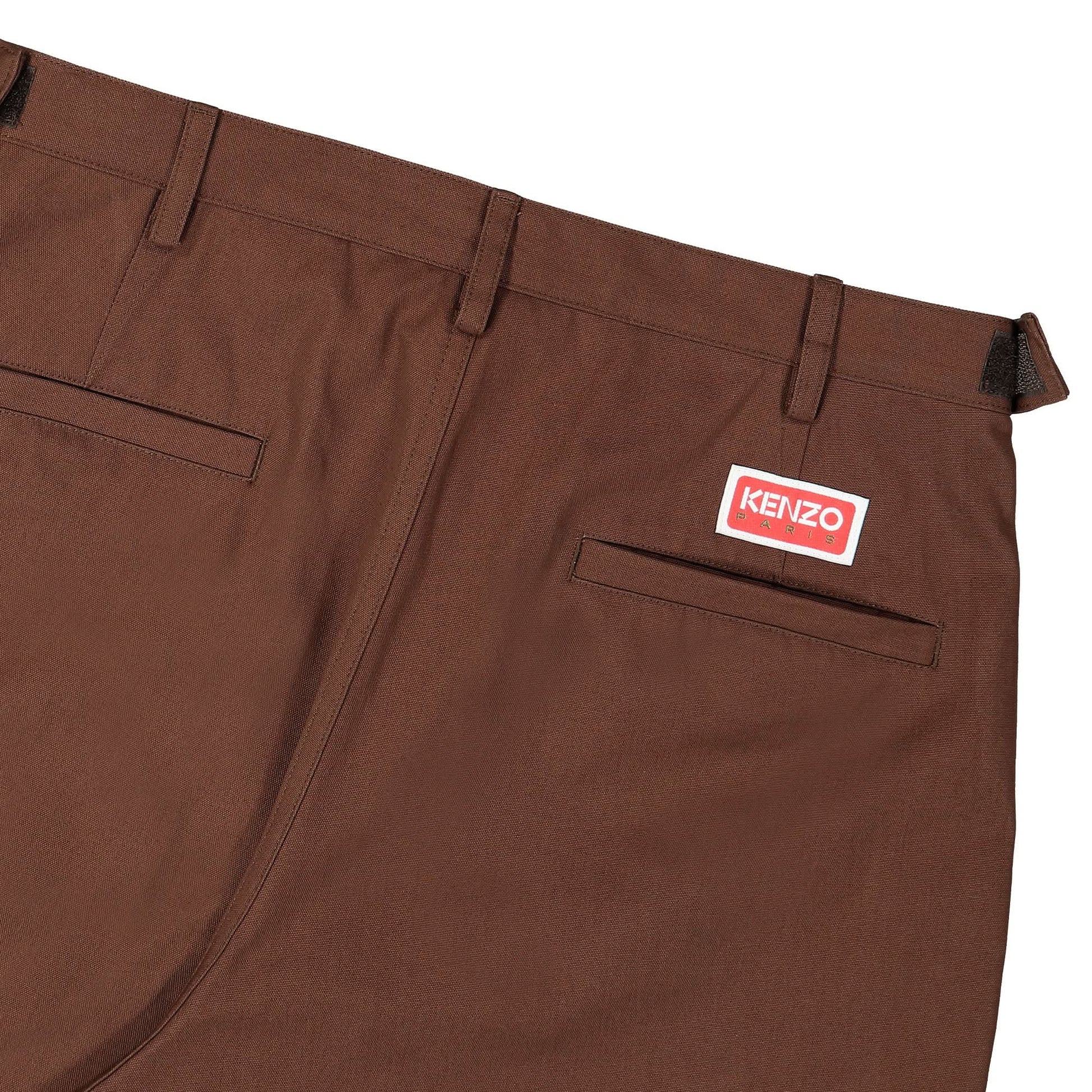 KENZO Paris Pants Brown Detail view 5 | Gate
