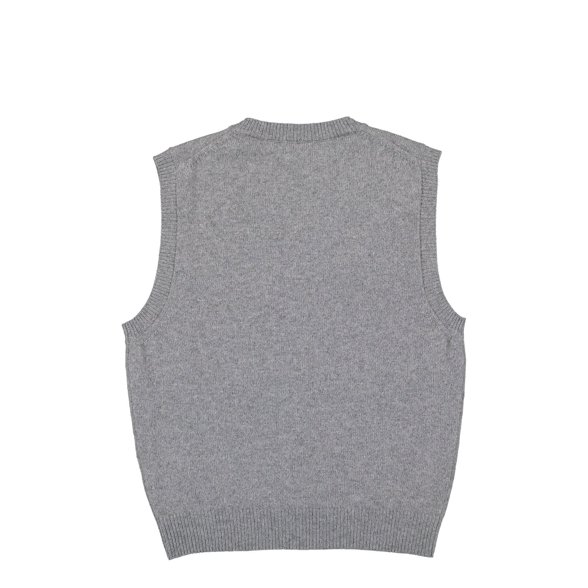 KENZO Boke Flower Crest Woolen Jumper Grey Detail view 2 | Gate
