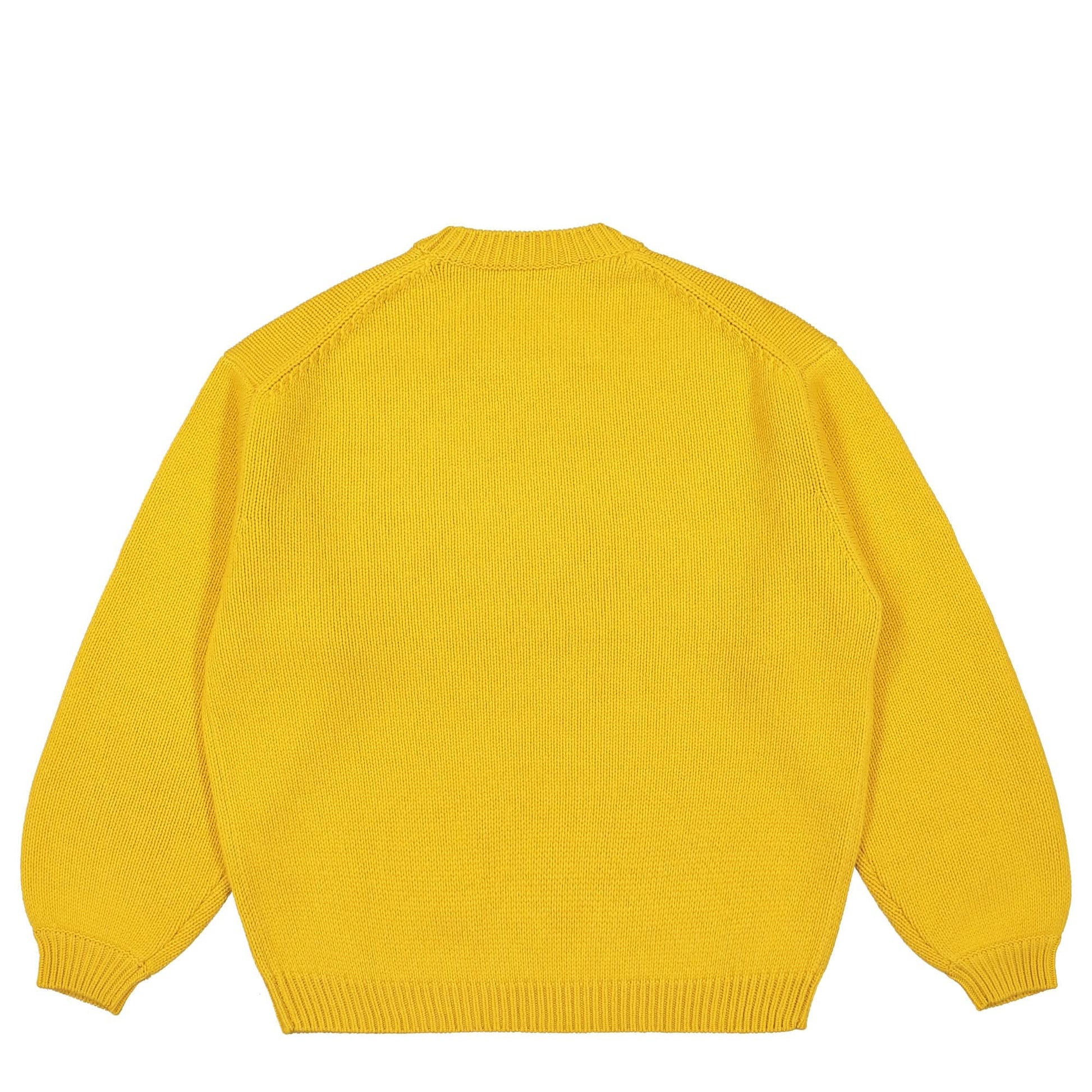 KENZO Knitted Jumper Yellow Detail view 2 | Gate