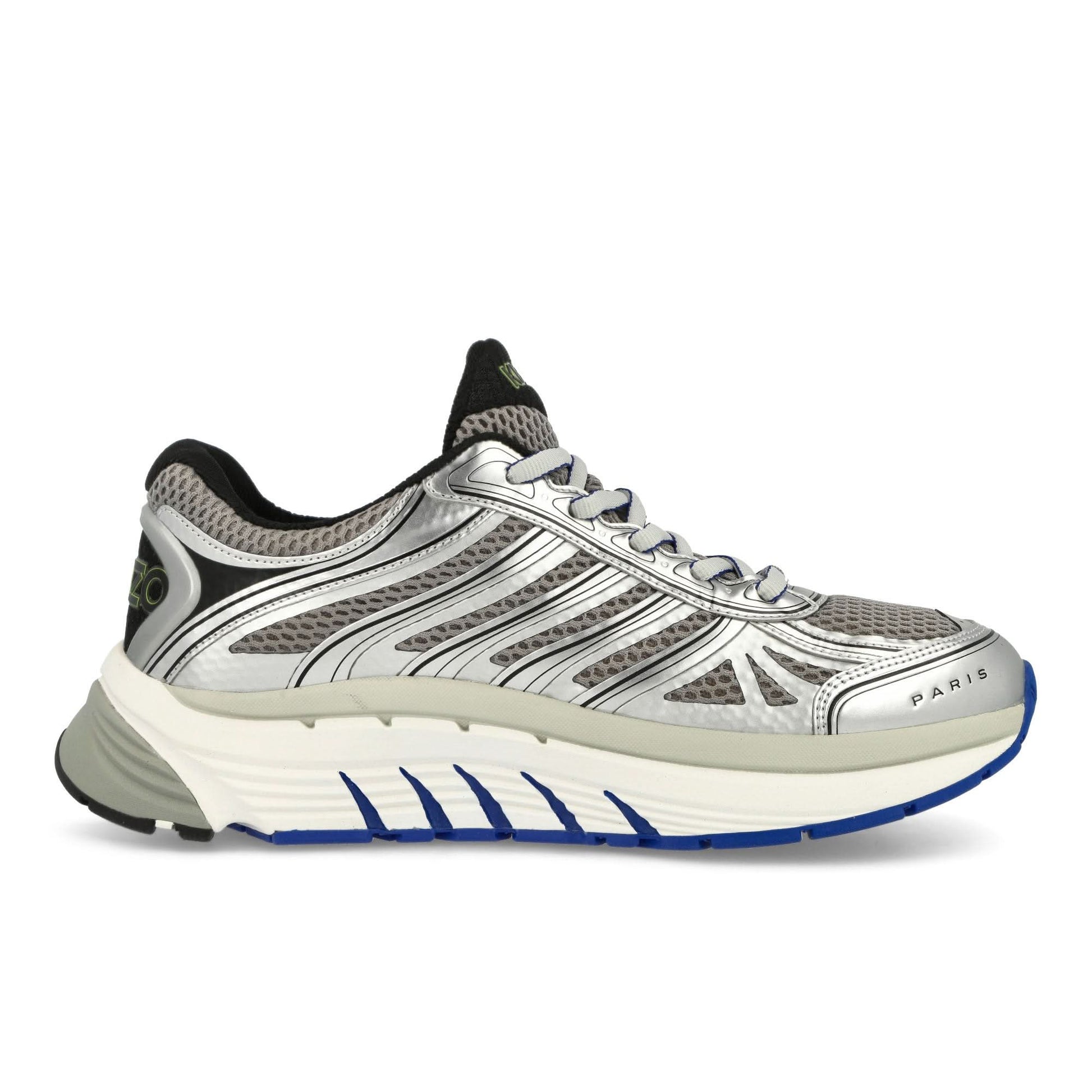 KENZO KENZO-Pace Low Top Sneaker Silver Sneaker Detail view 2 | Gate